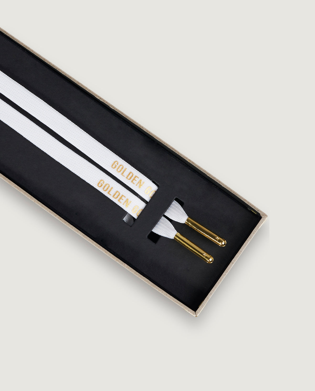 Golden Goose logo laces