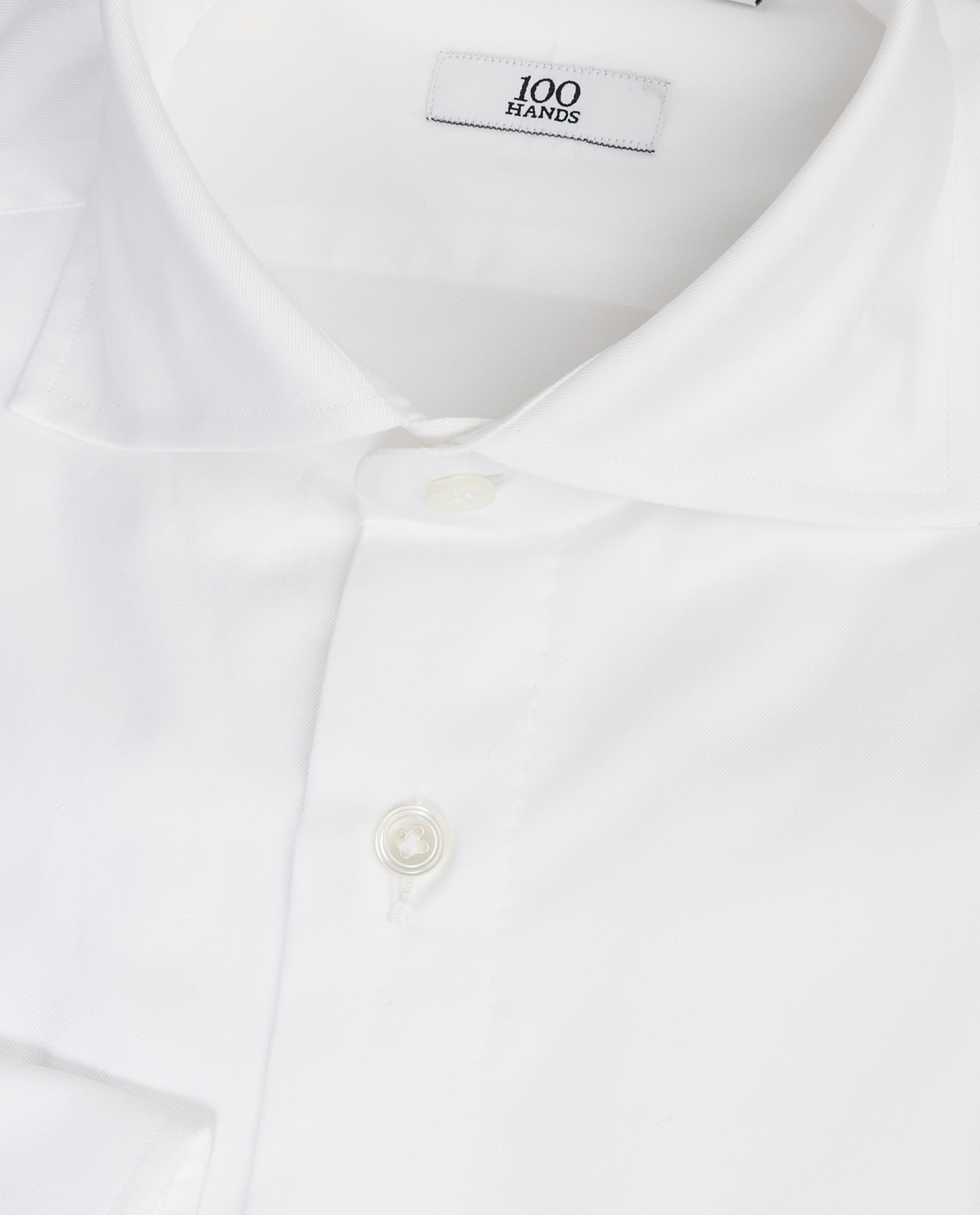 Wit Denim Shirt - Wit