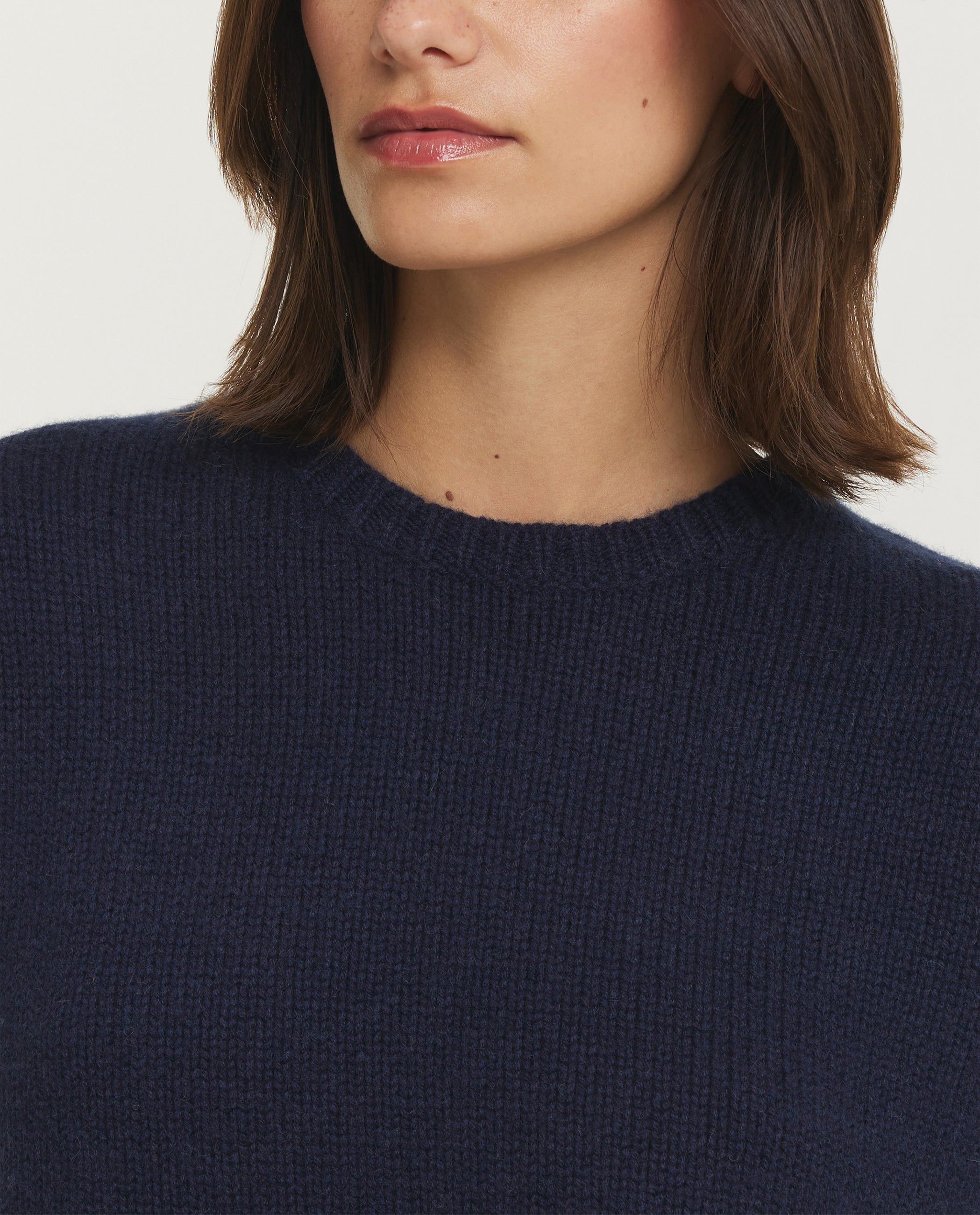 Coarse Crew Neck Sweater