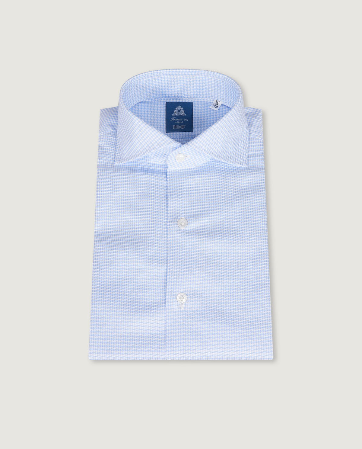 Houndstooth Cotton Shirt