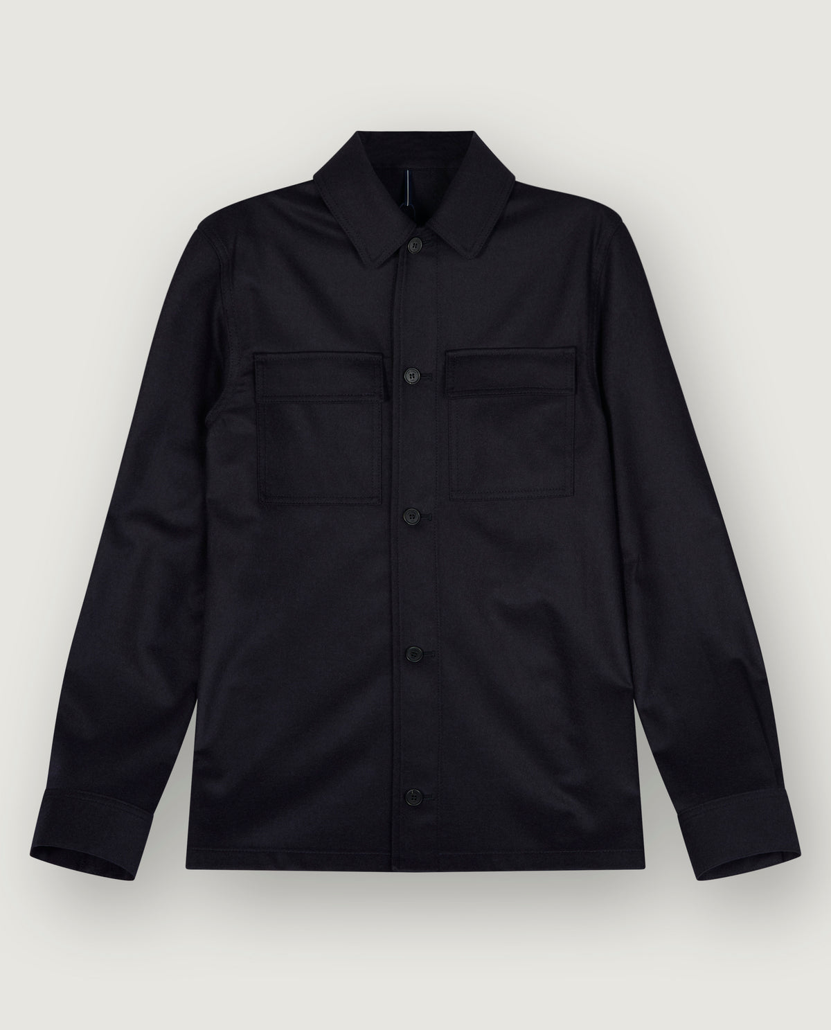 Flannel Overshirt - Donkerblauw