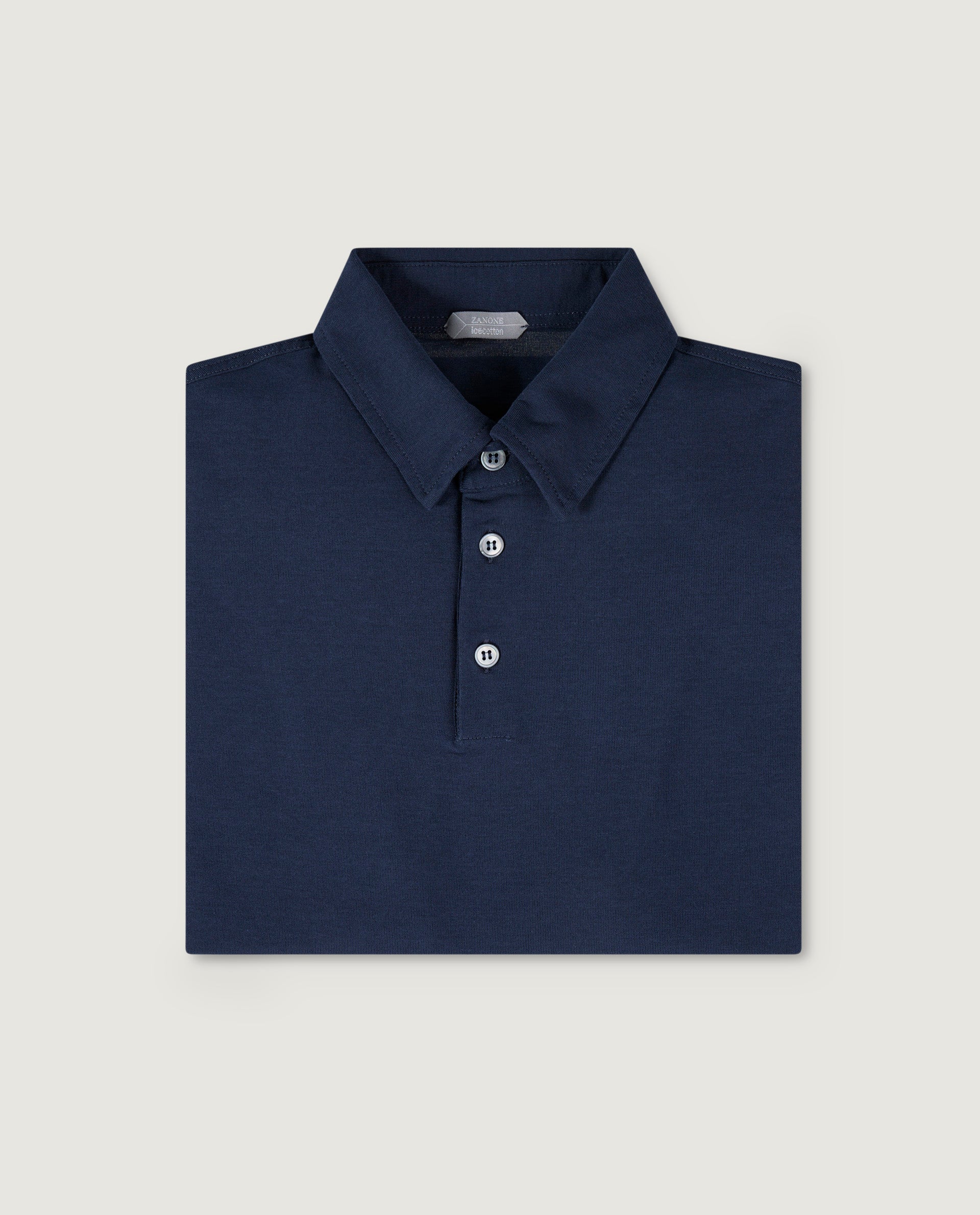Ice Cotton Polo - Blauw