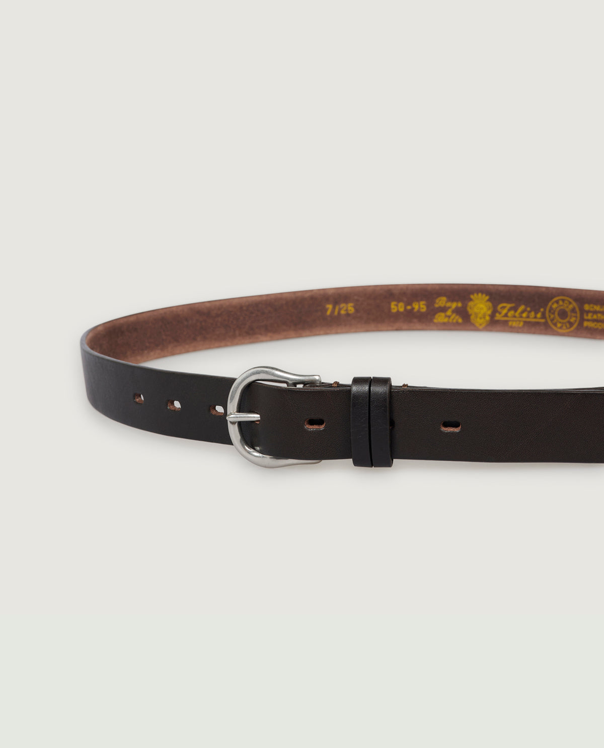 Lederen Riem - Bruin