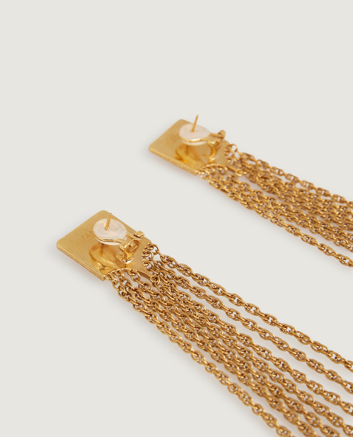 Amulet Oorbellen - Goud