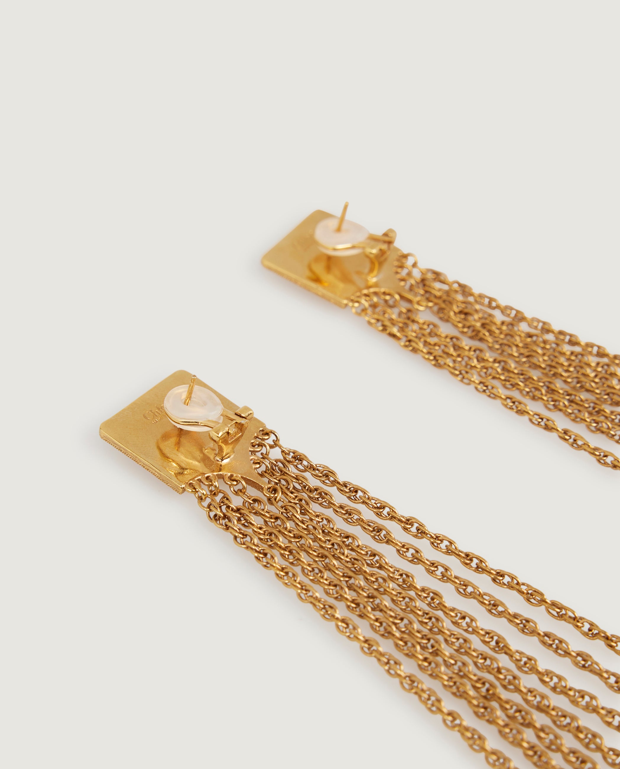 Amulet Oorbellen - Goud