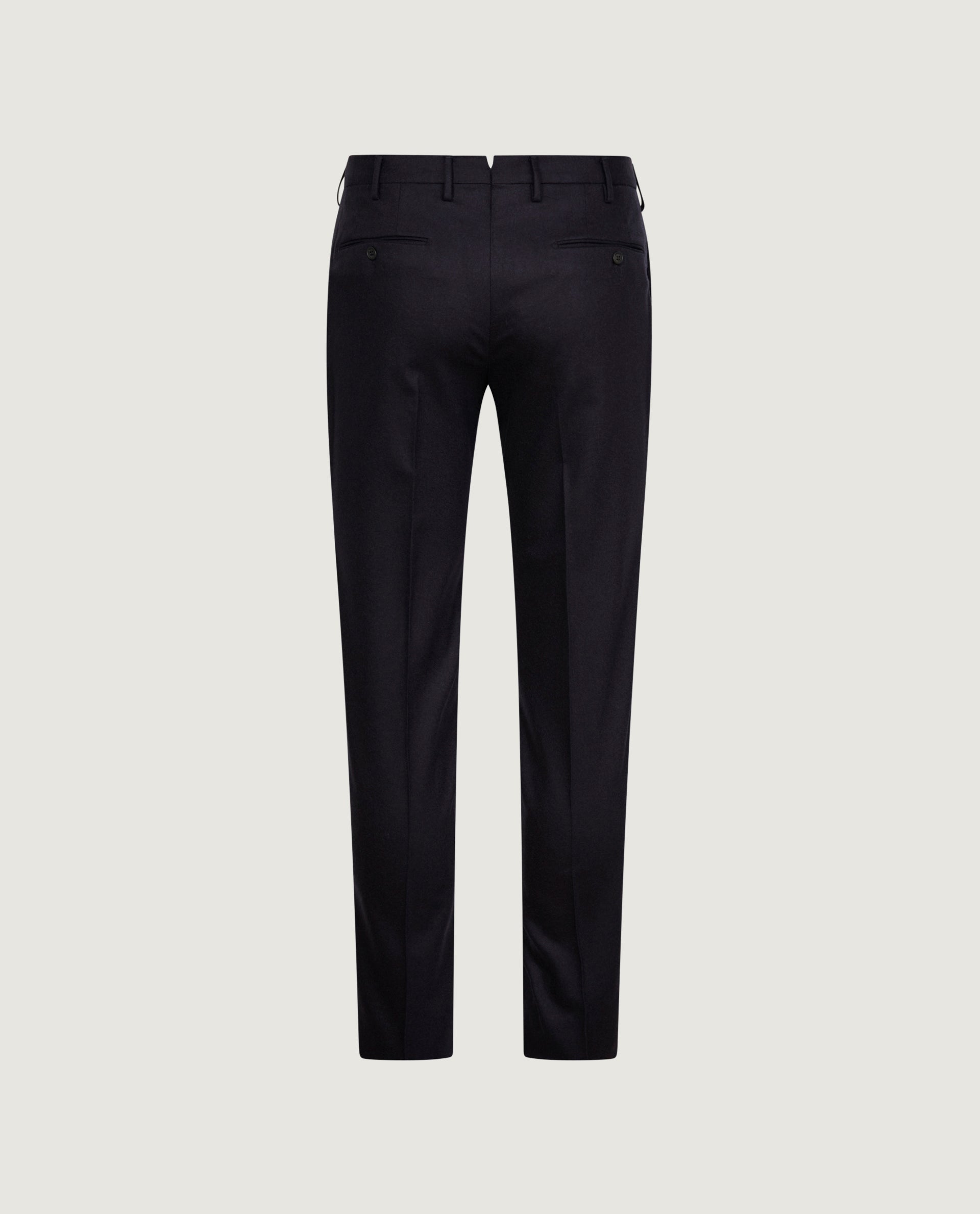 Wol Cashmere Broek - Donkerblauw