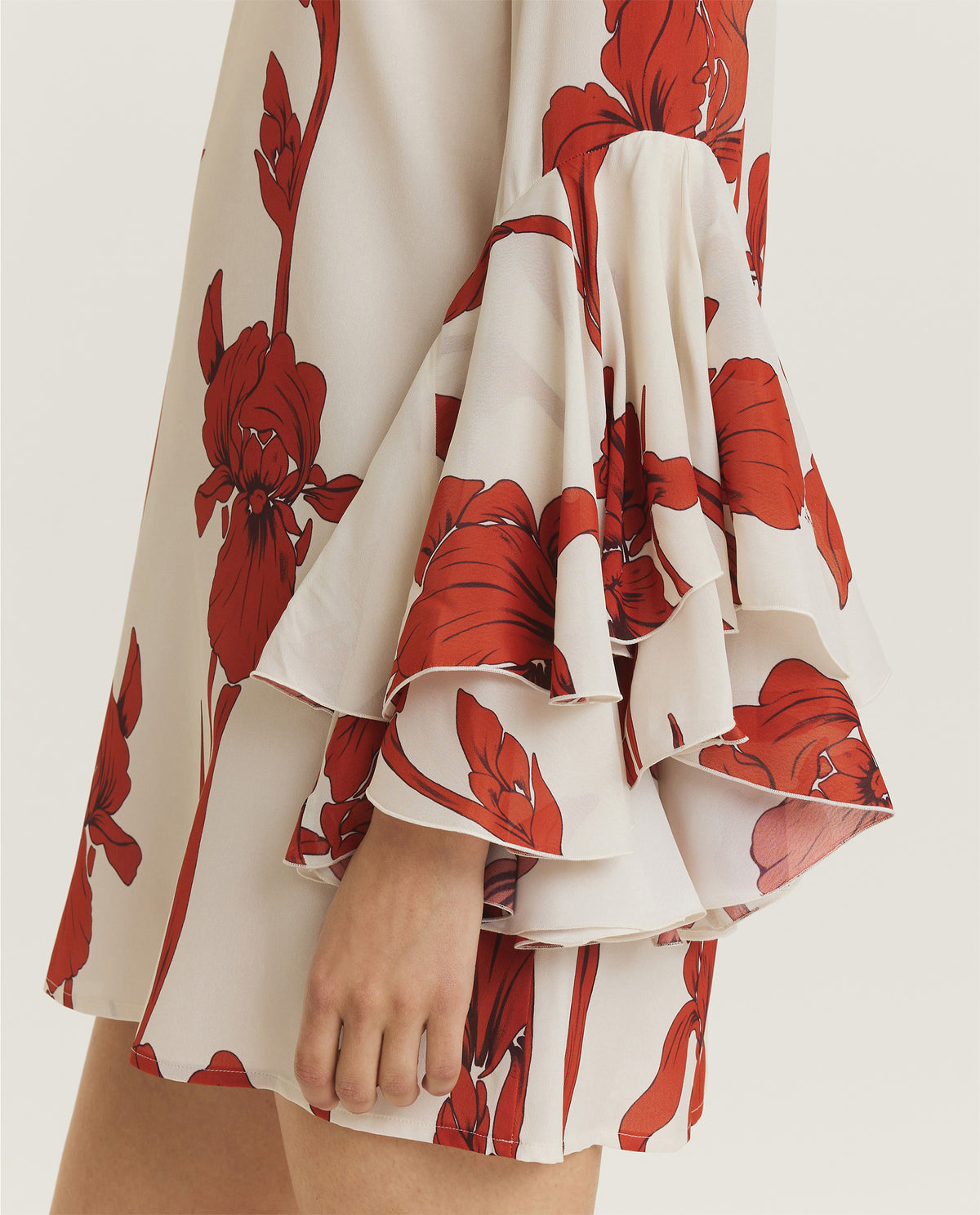 Friday Florale Jurk - Oranje