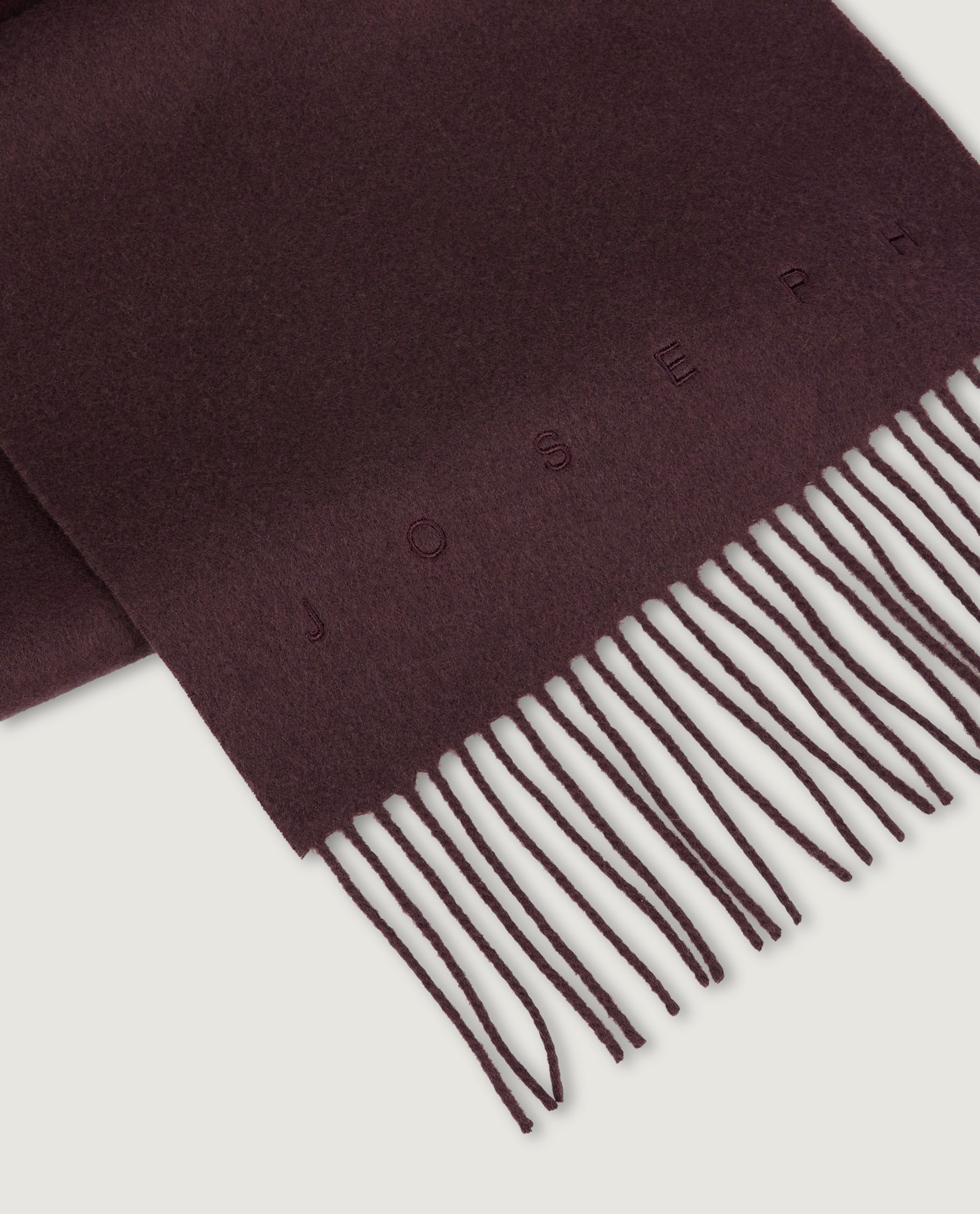 Wollen Cecile Shawl - Paars