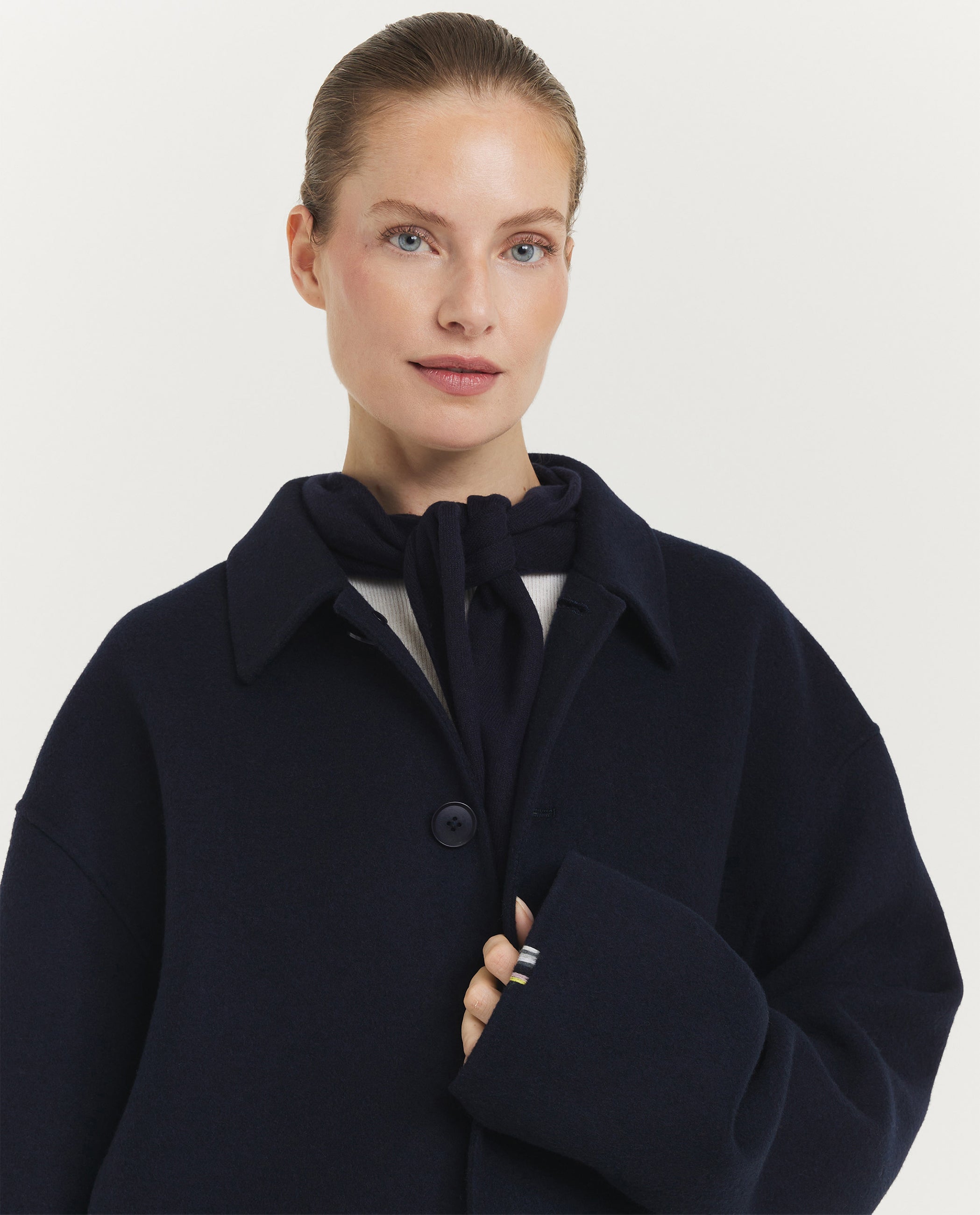 NO.427 Maker Overshirt - Donkerblauw