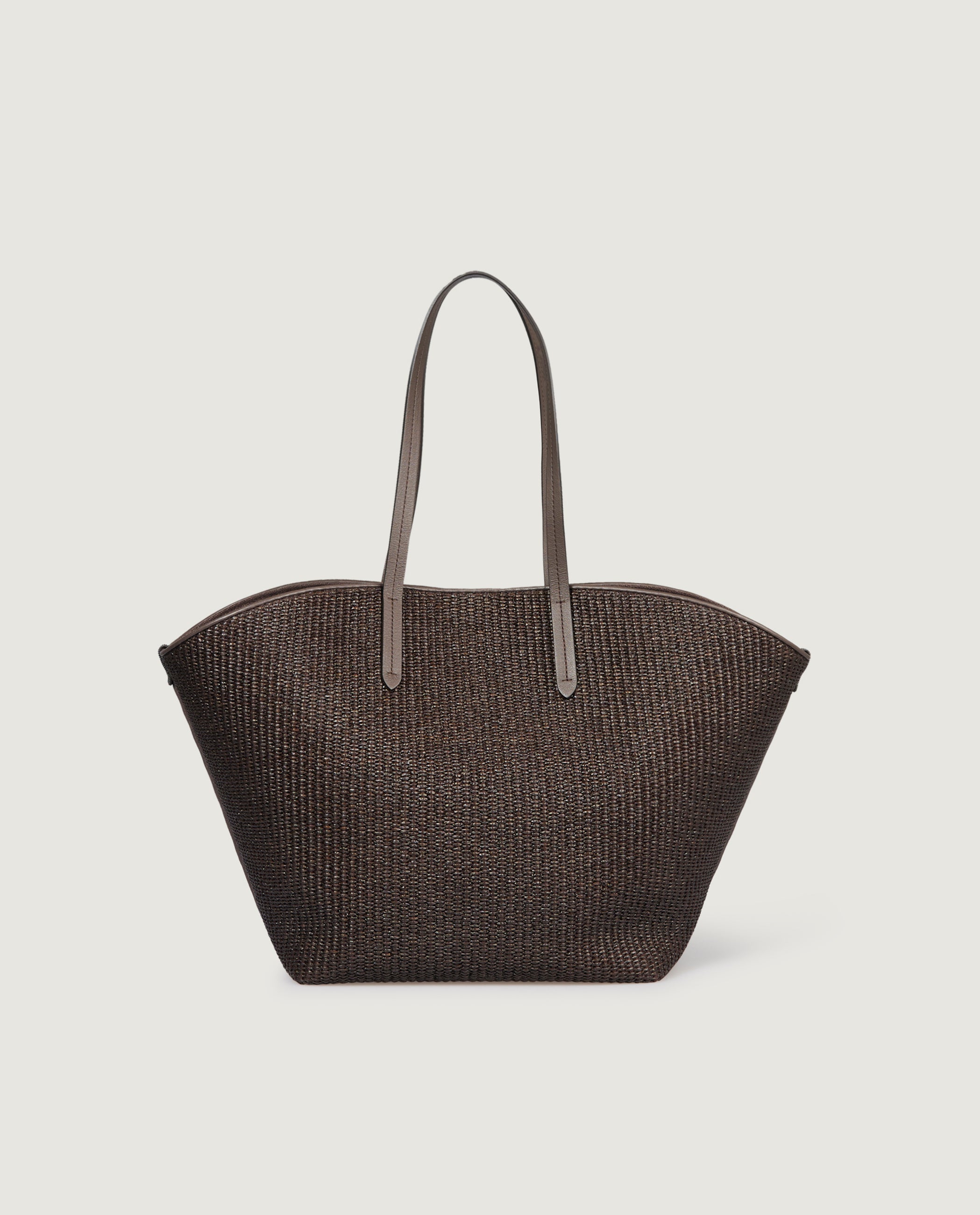 Raffia Panier Shopper Bag