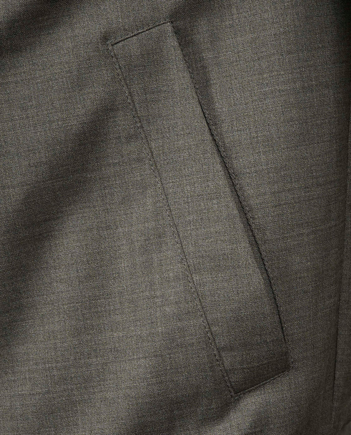 Wollen Bomberjack - Groen