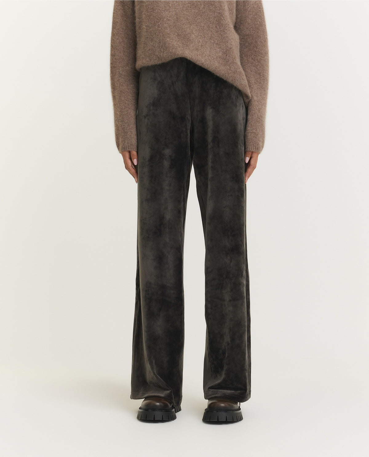 Velvet Stretch Trousers