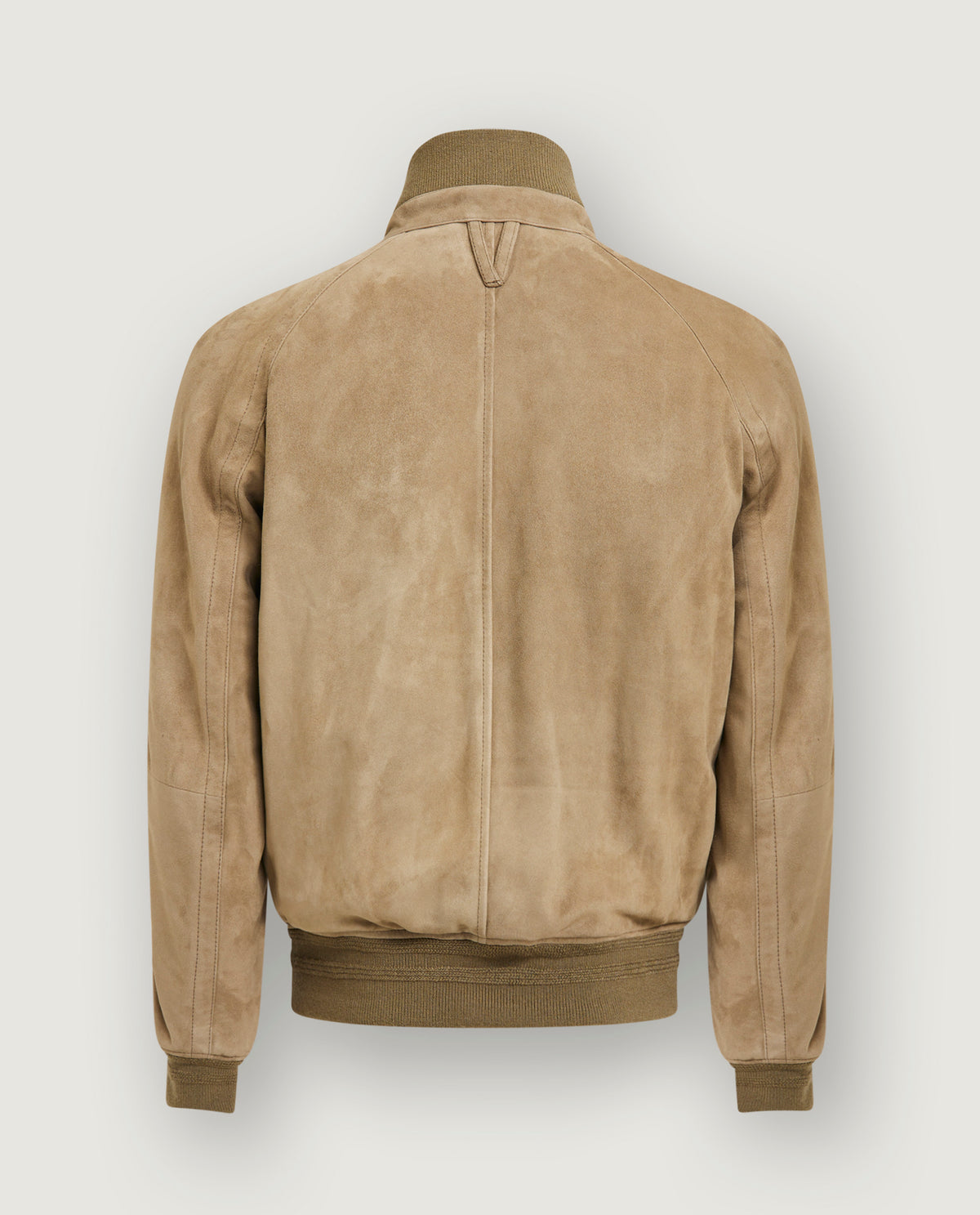 Suede Bomber Jacket