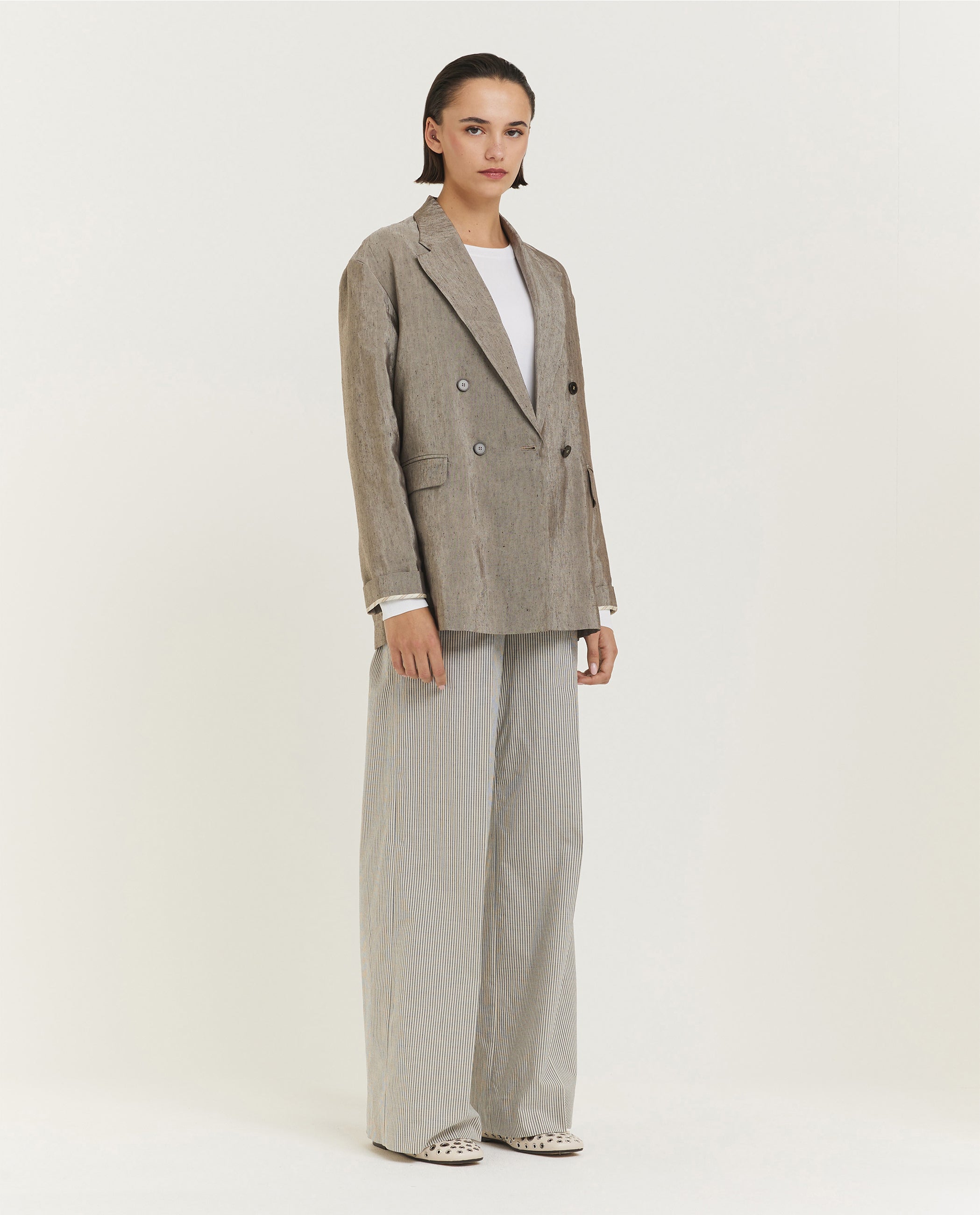 Double breasted blazer