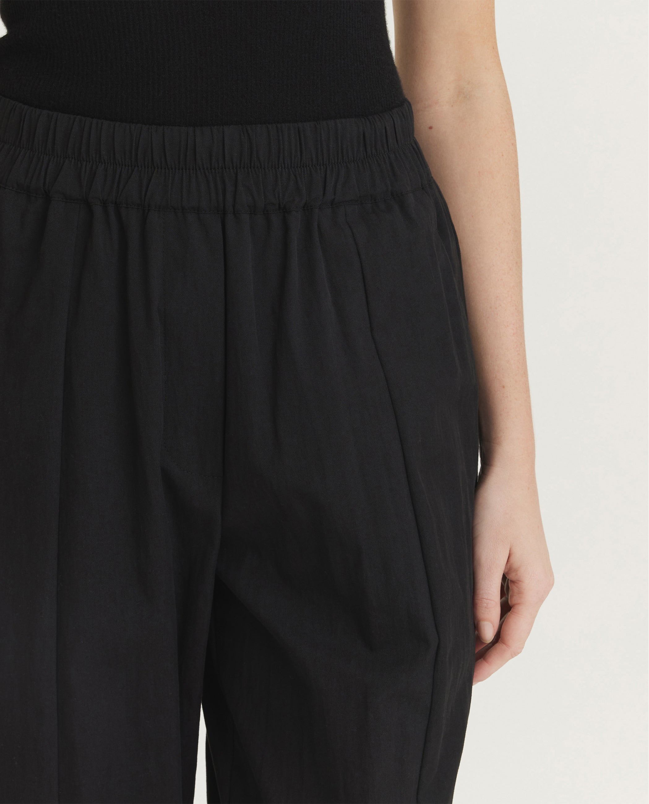 Cotton Blend Trousers