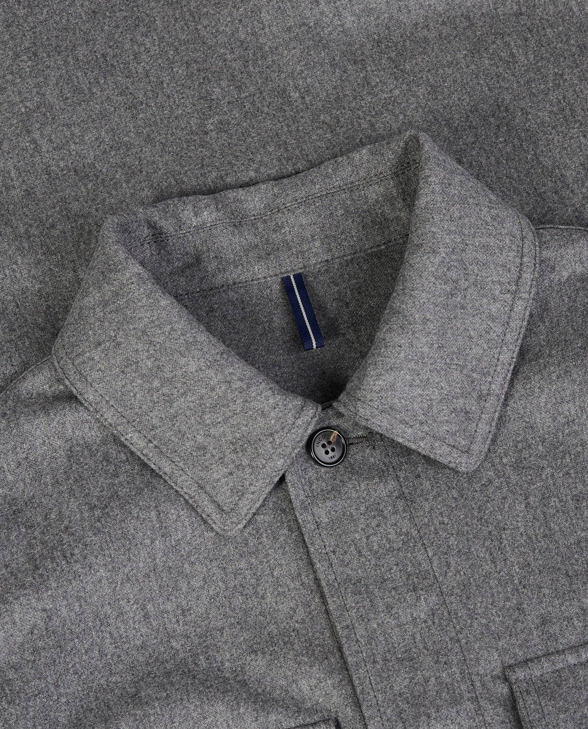 Flannel Overshirt - Grijs