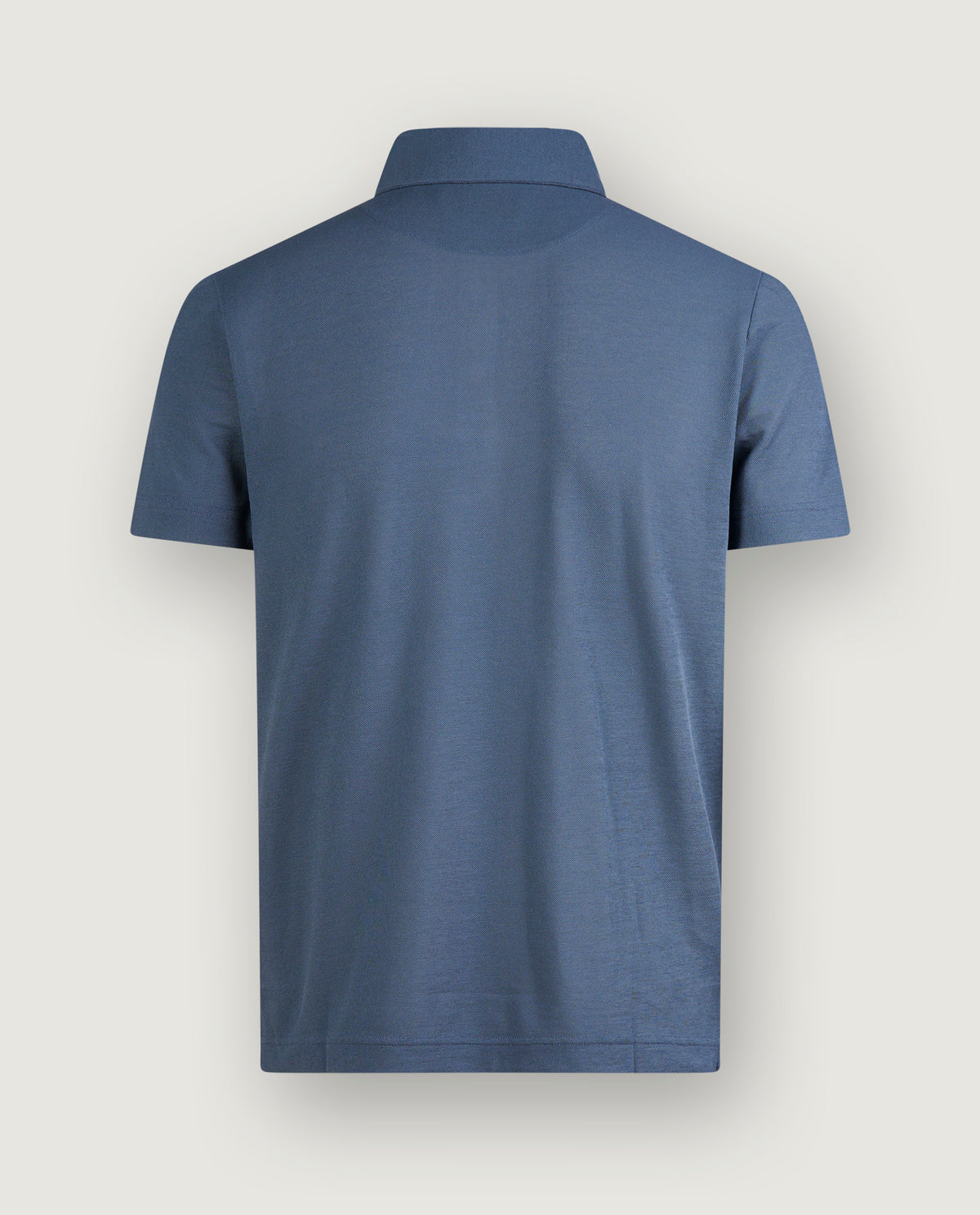 Ice Cotton Pique Polo - Blauw