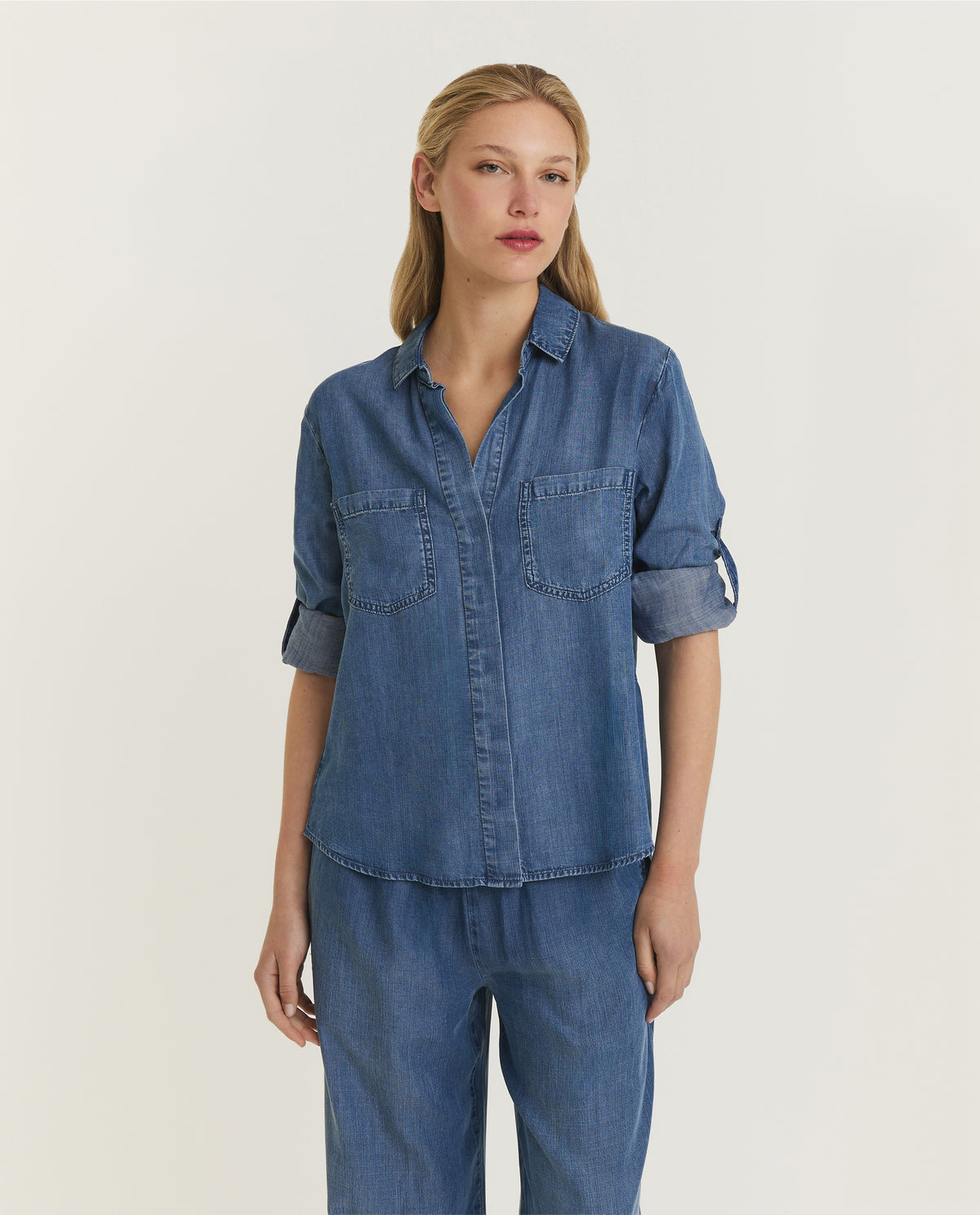 Denim Look Shirt