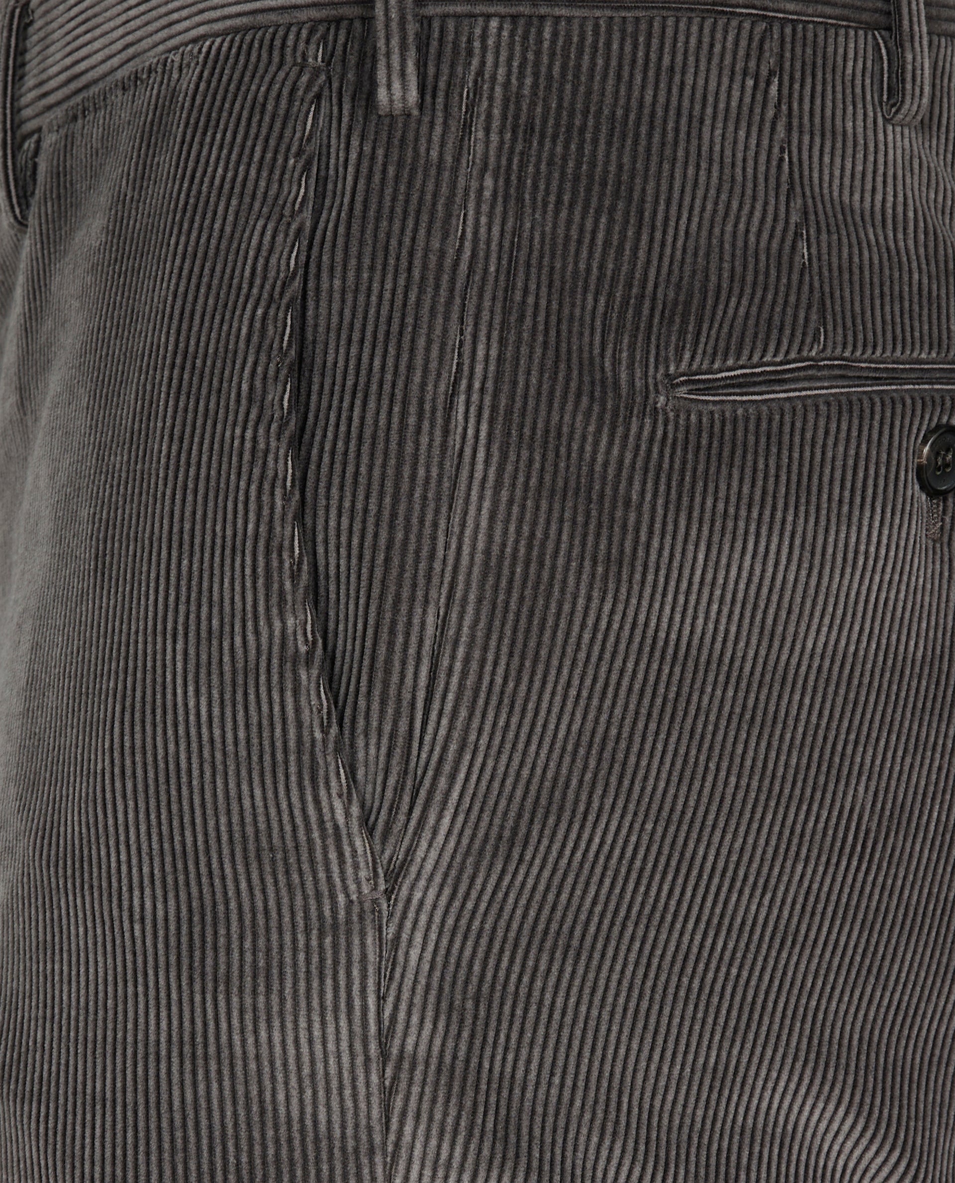 Luxe Rib Broek - Grijs