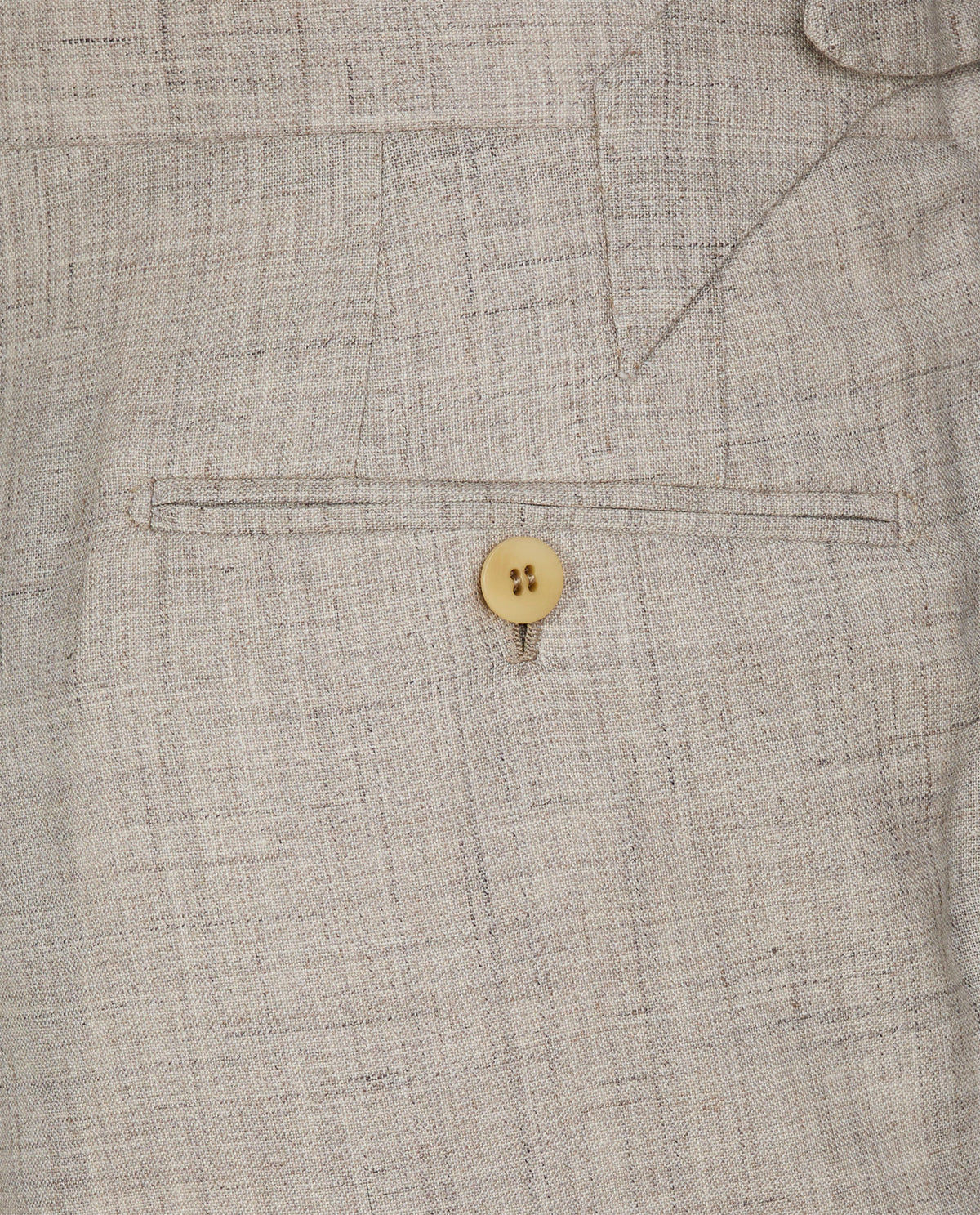 Wol Mix Broek - Lichtbruin