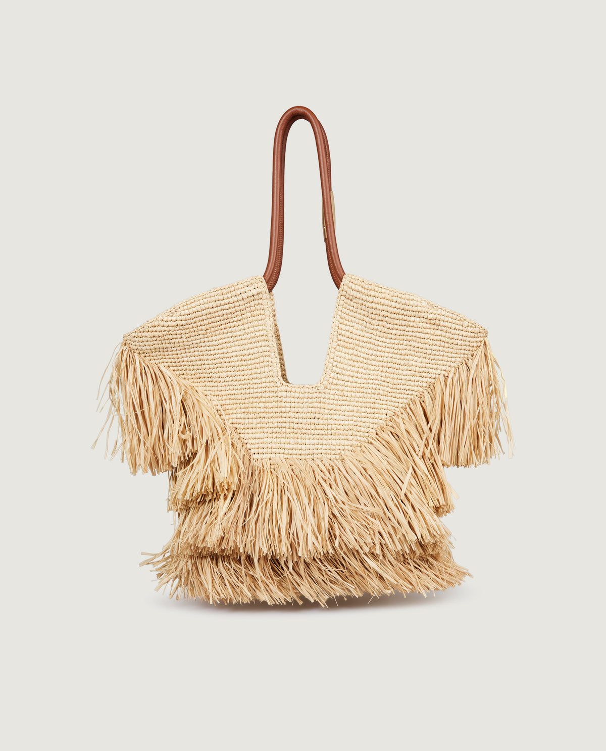 Goldentime Medium Fringe Tote
