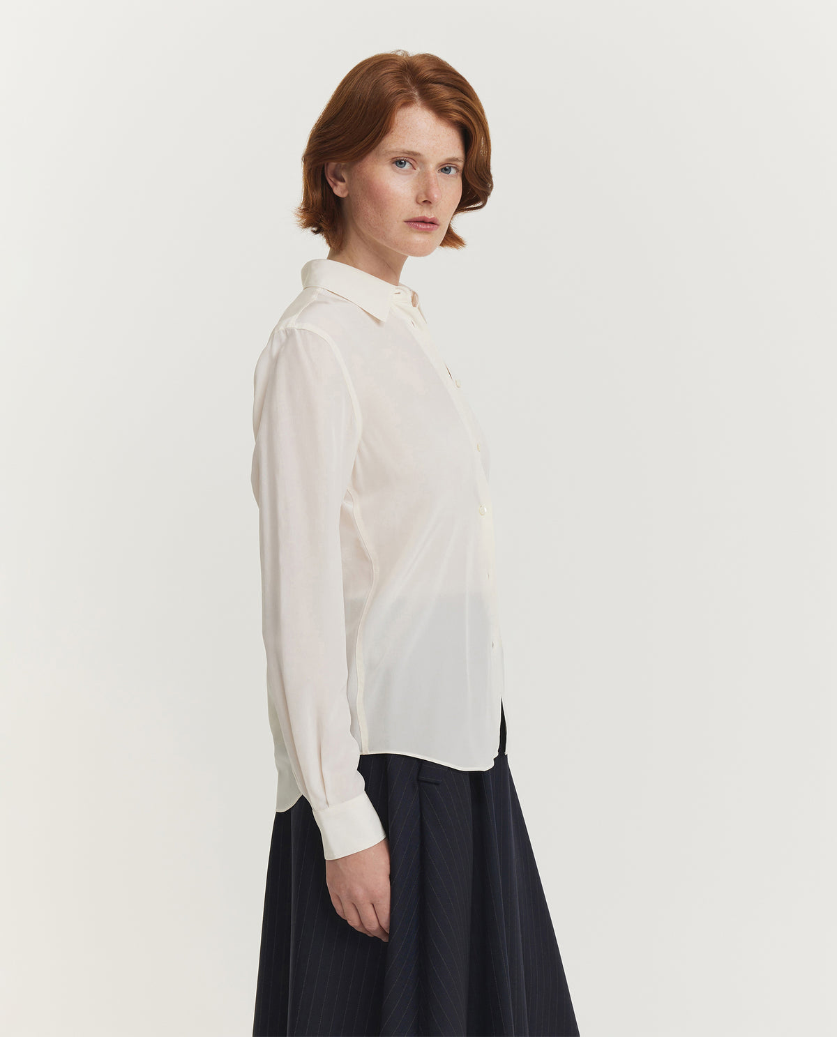 Silk Crêpe Shirt