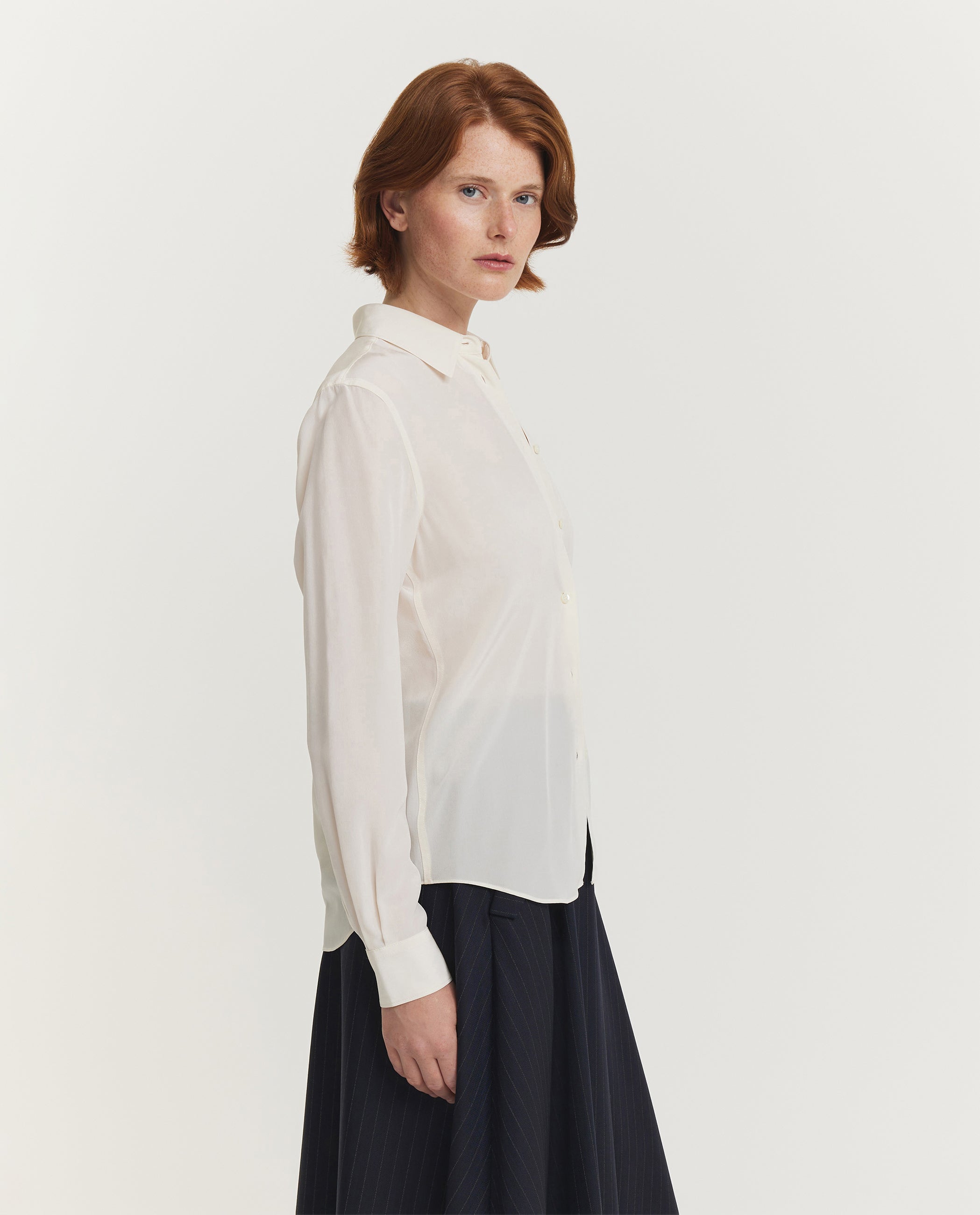 Silk Crêpe Shirt