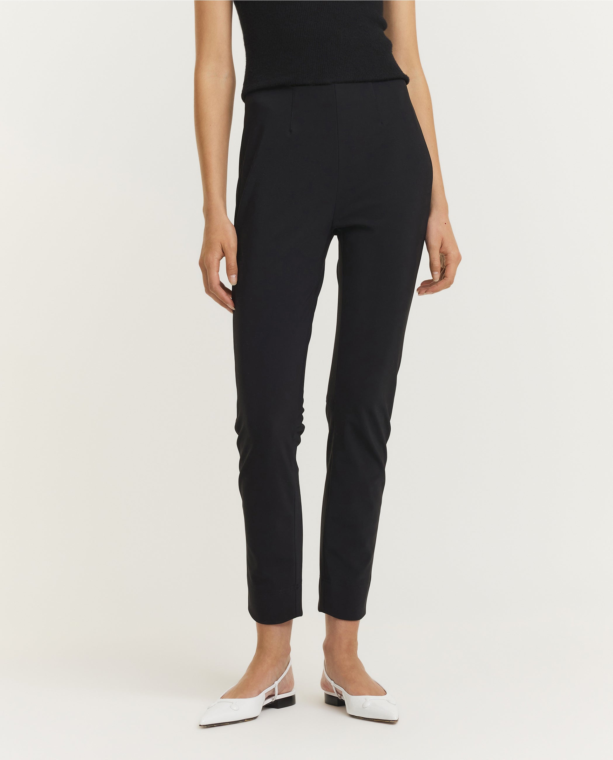 Slim Stretch Broek - Zwart