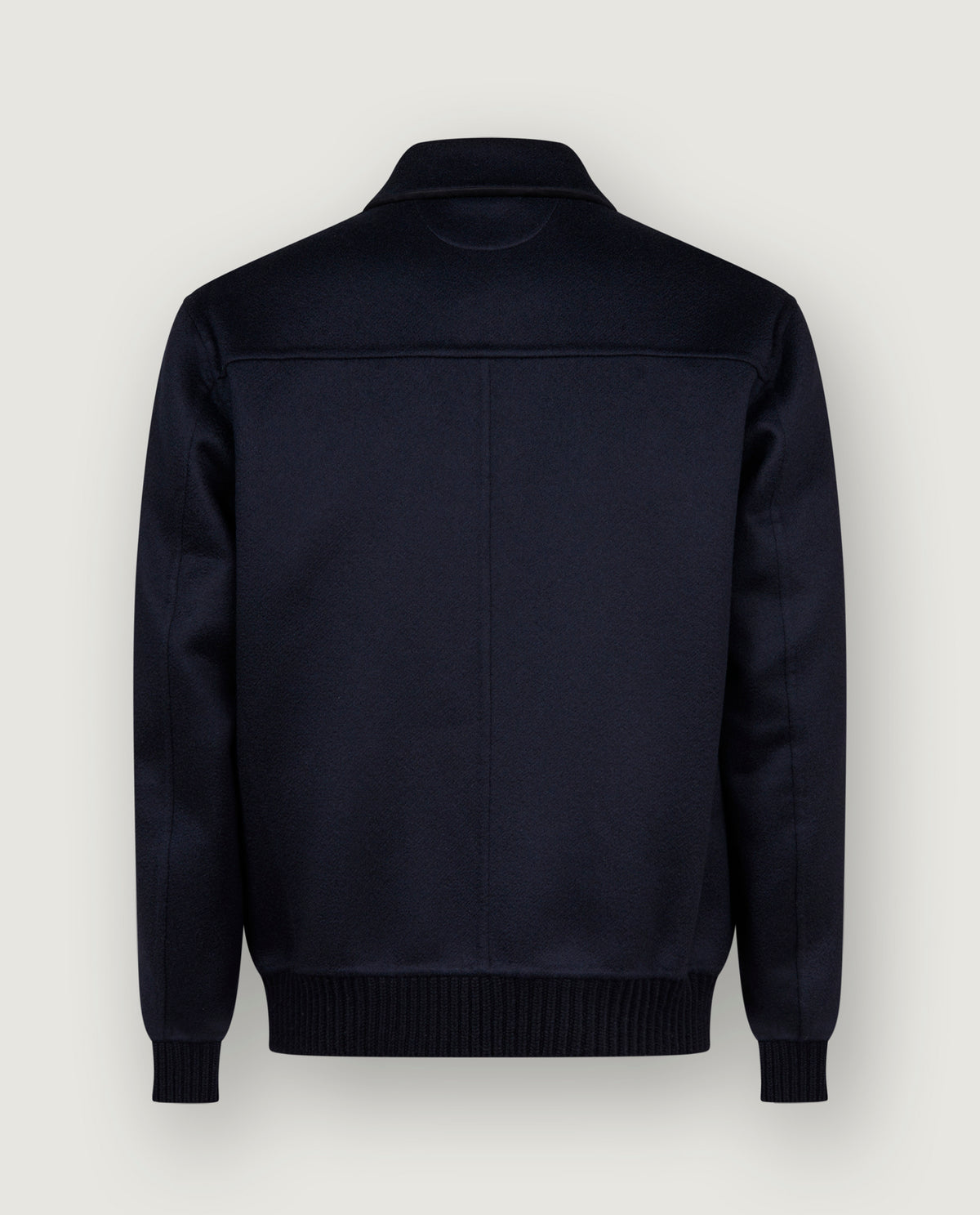 Cashmere Bomber Jack - Donkerblauw
