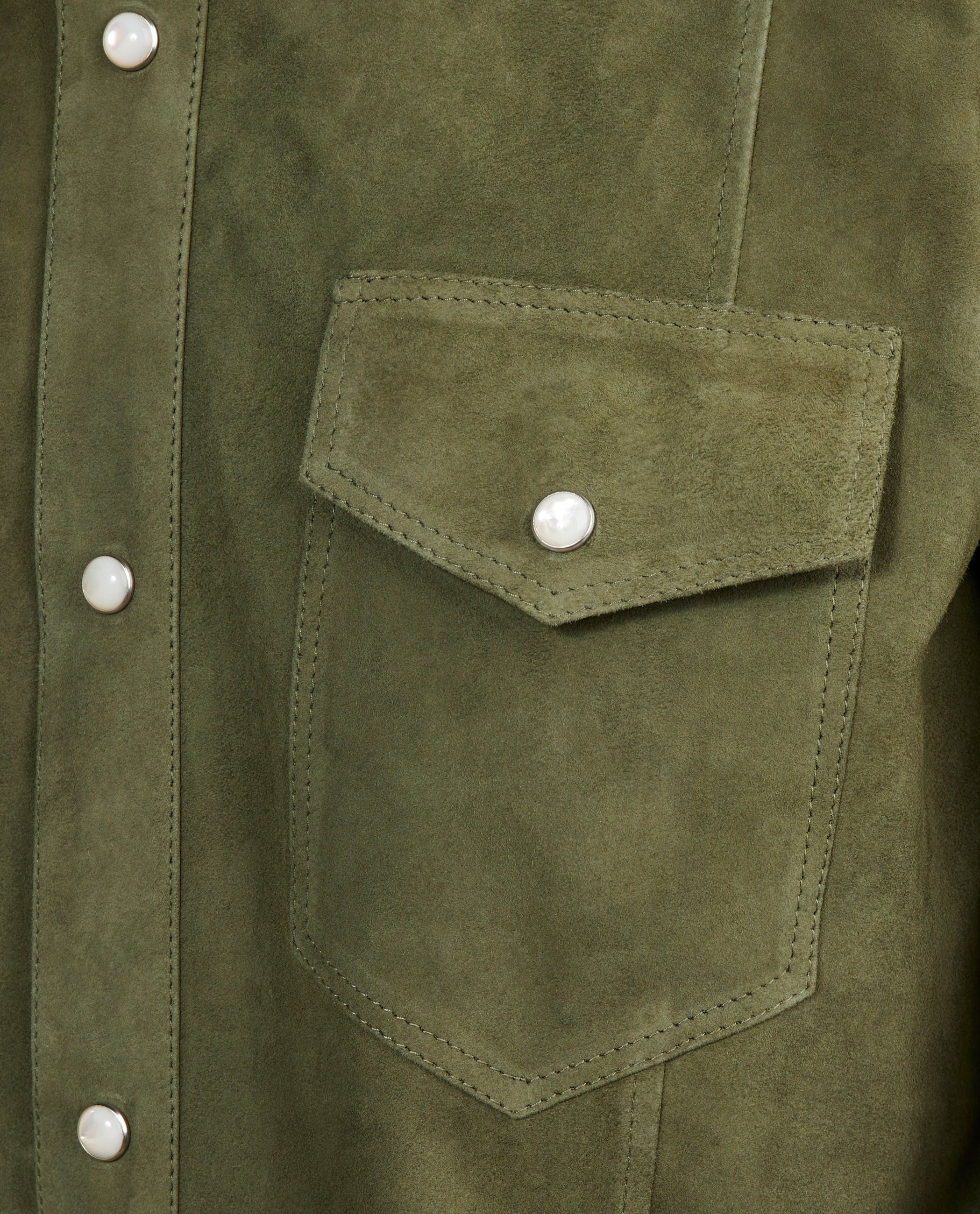 Suede Overshirt