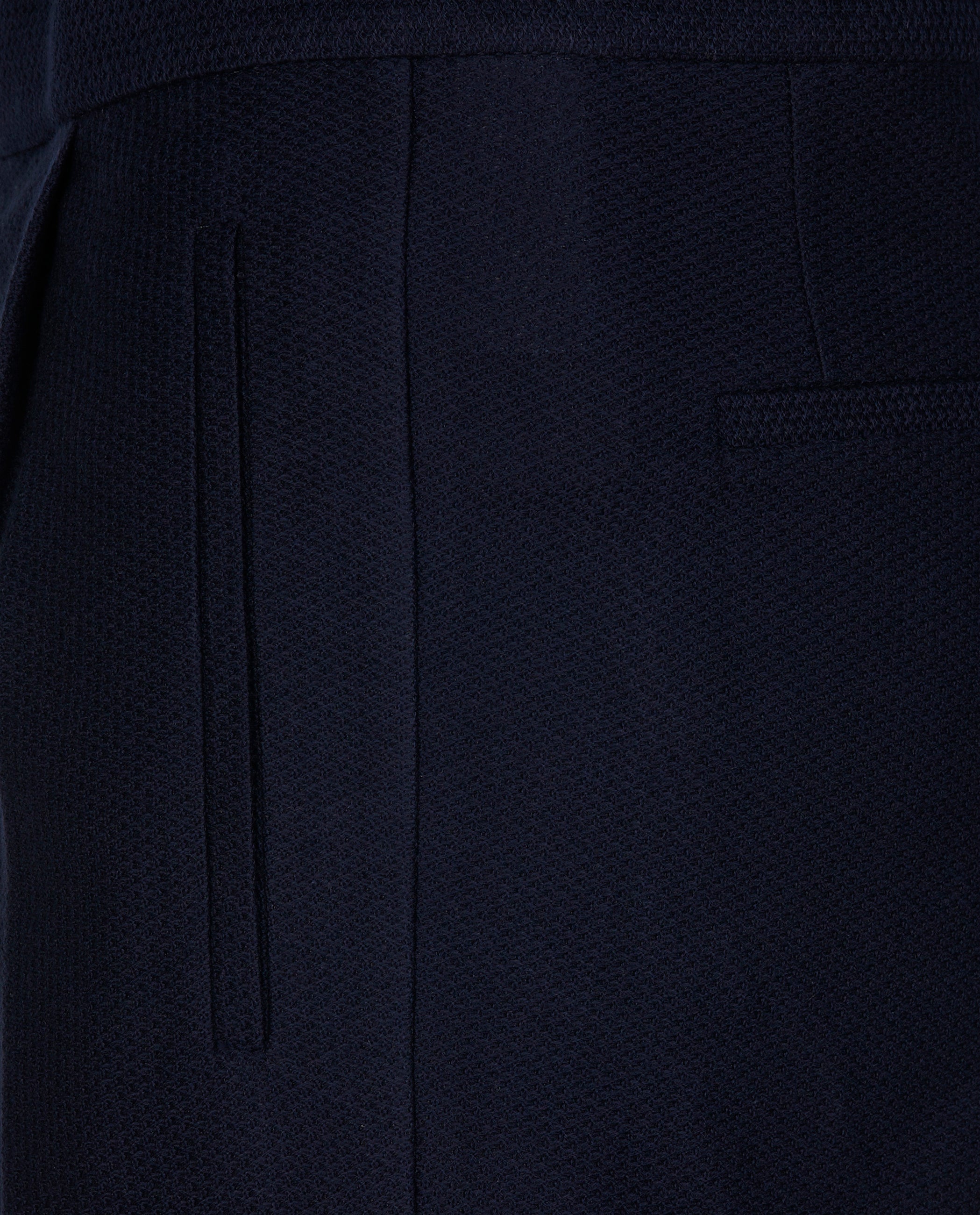 Honeycomb Katoenen Broek - Donkerblauw