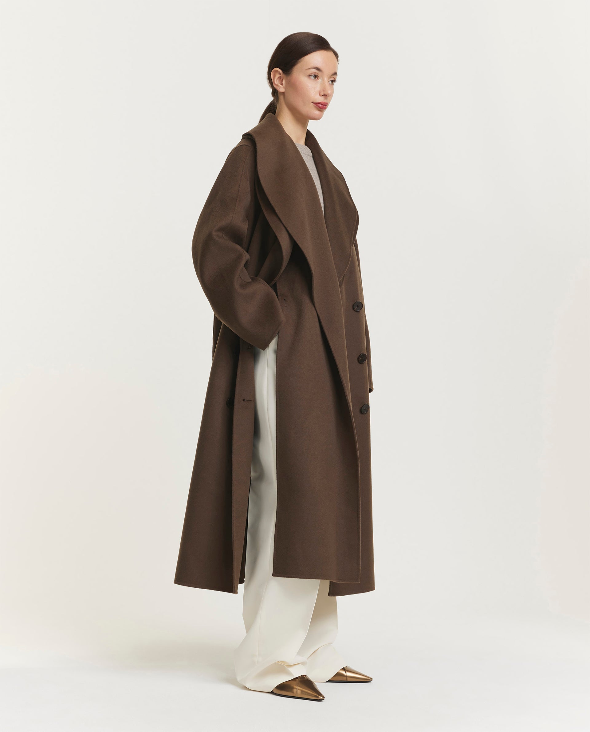 Long wool coat