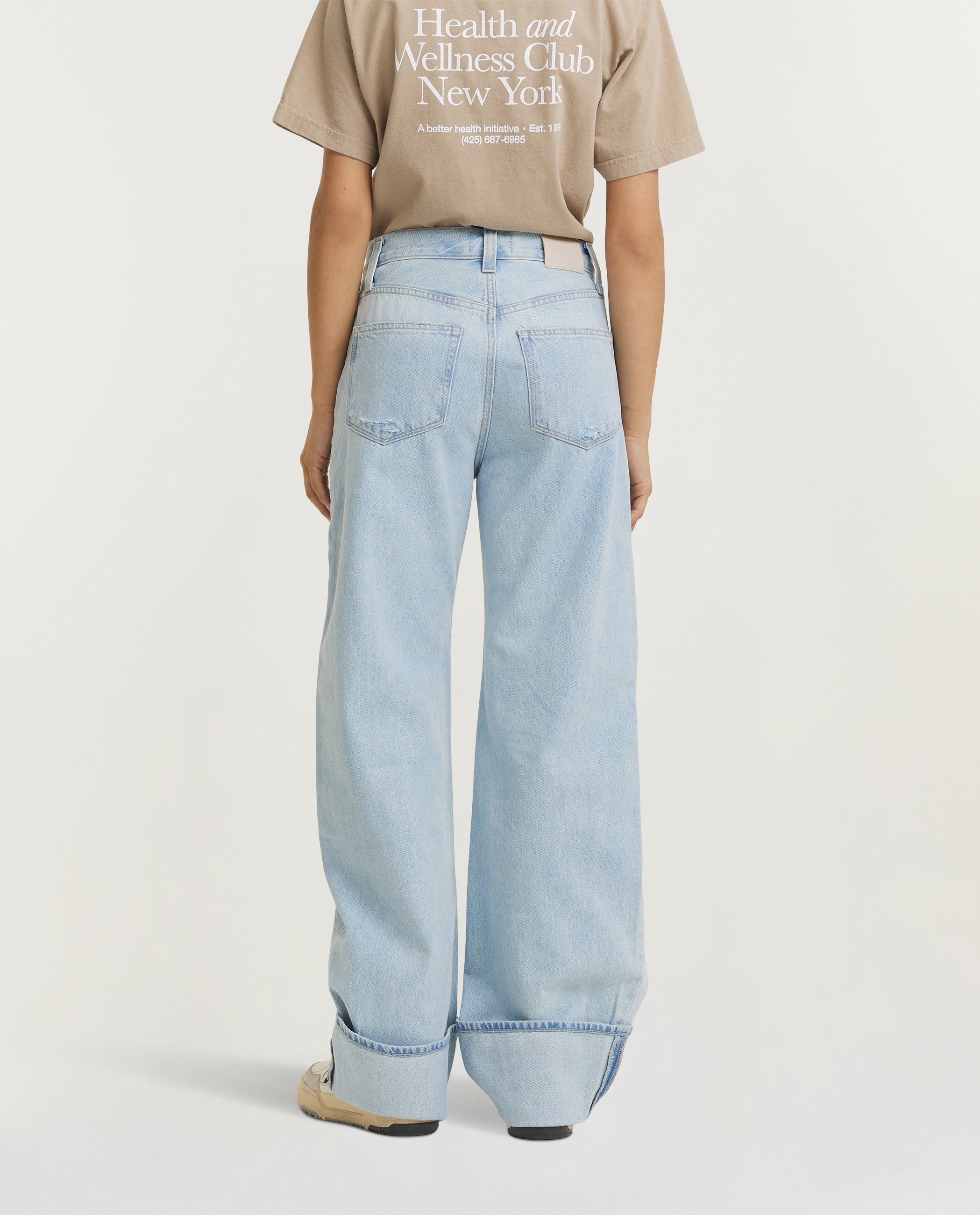 Arellia Distressed Jeans - Lichtblauw