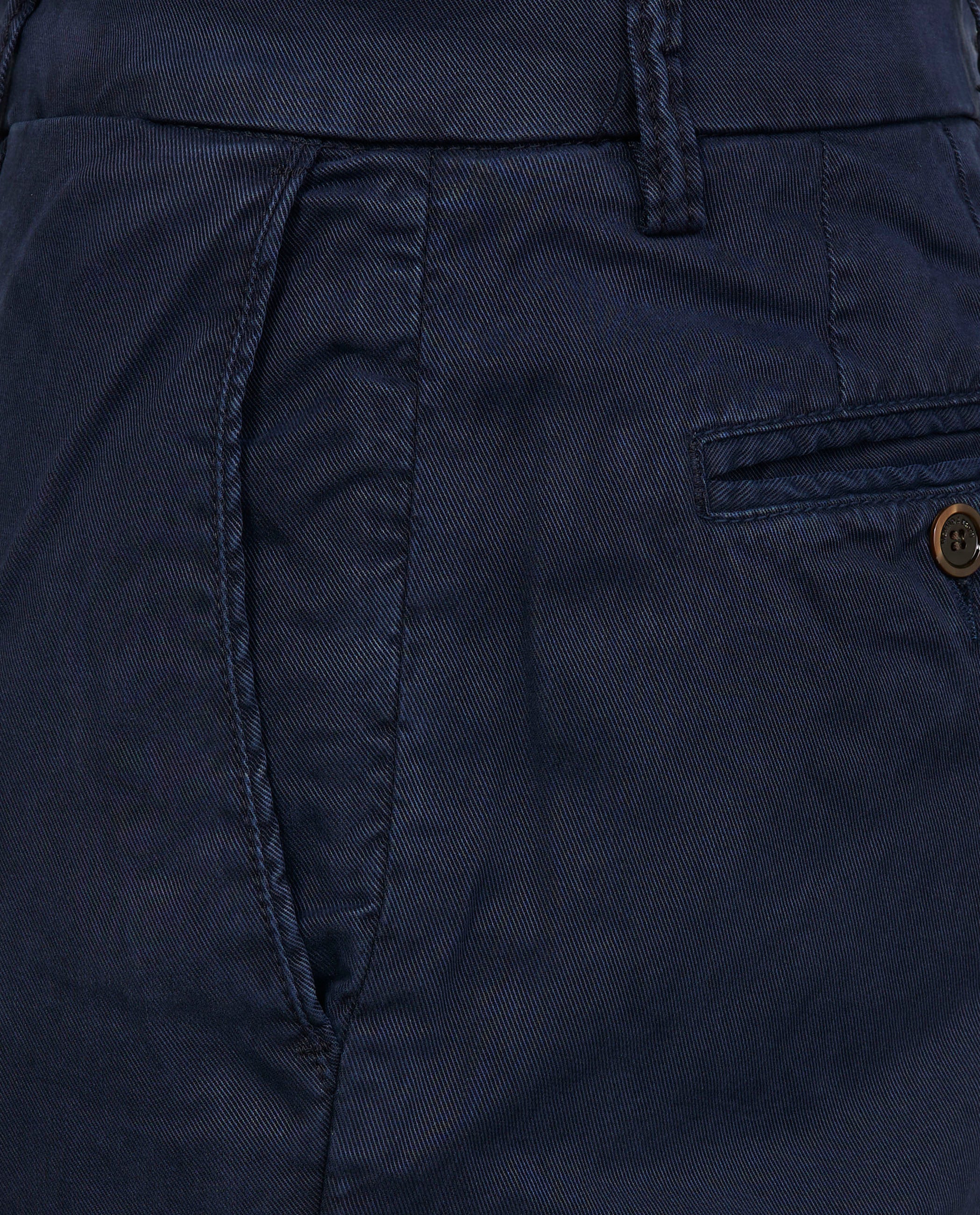 Piece Dyed Singapore Broek - Donkerblauw