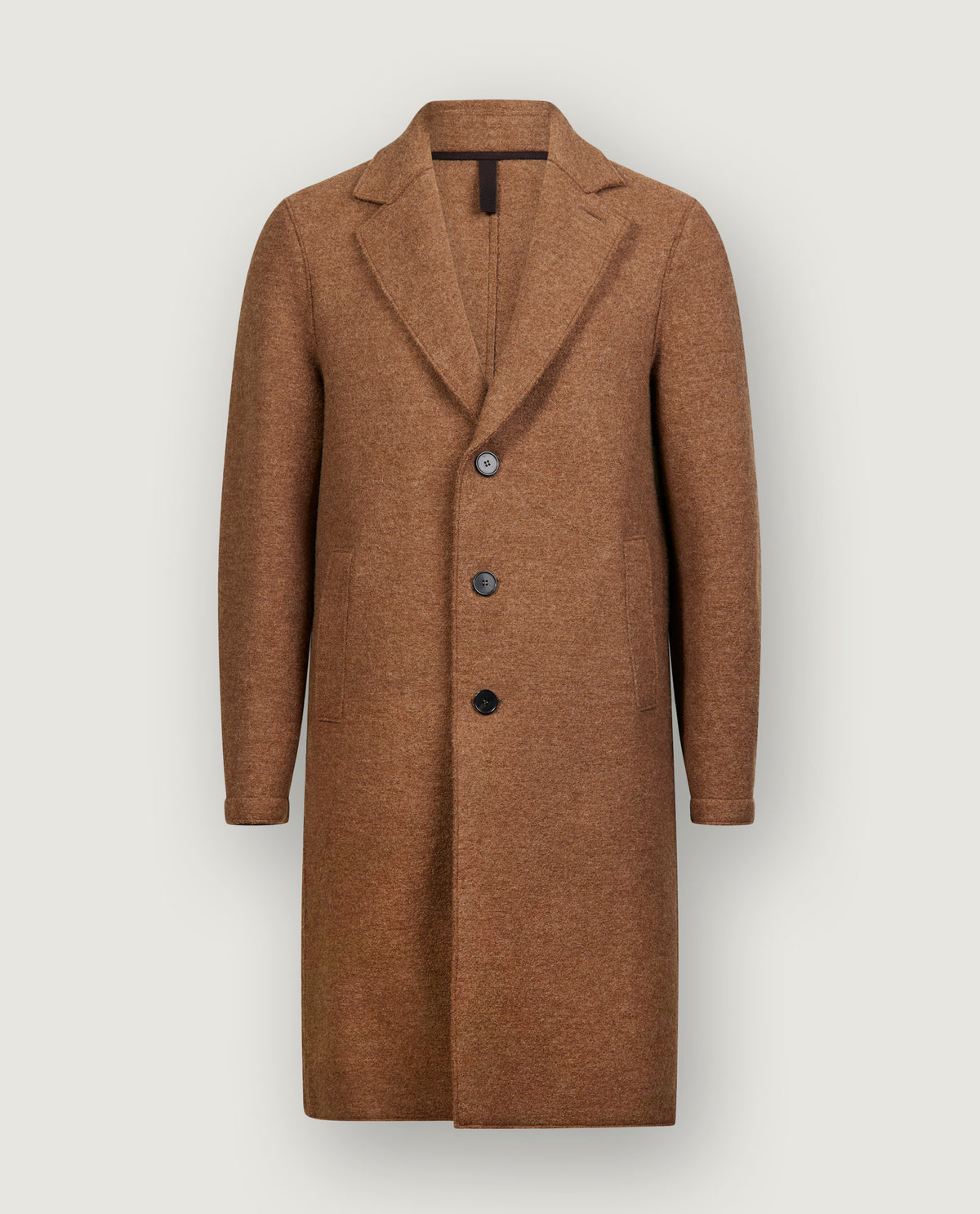 Wollen Overjas - Lichtbruin
