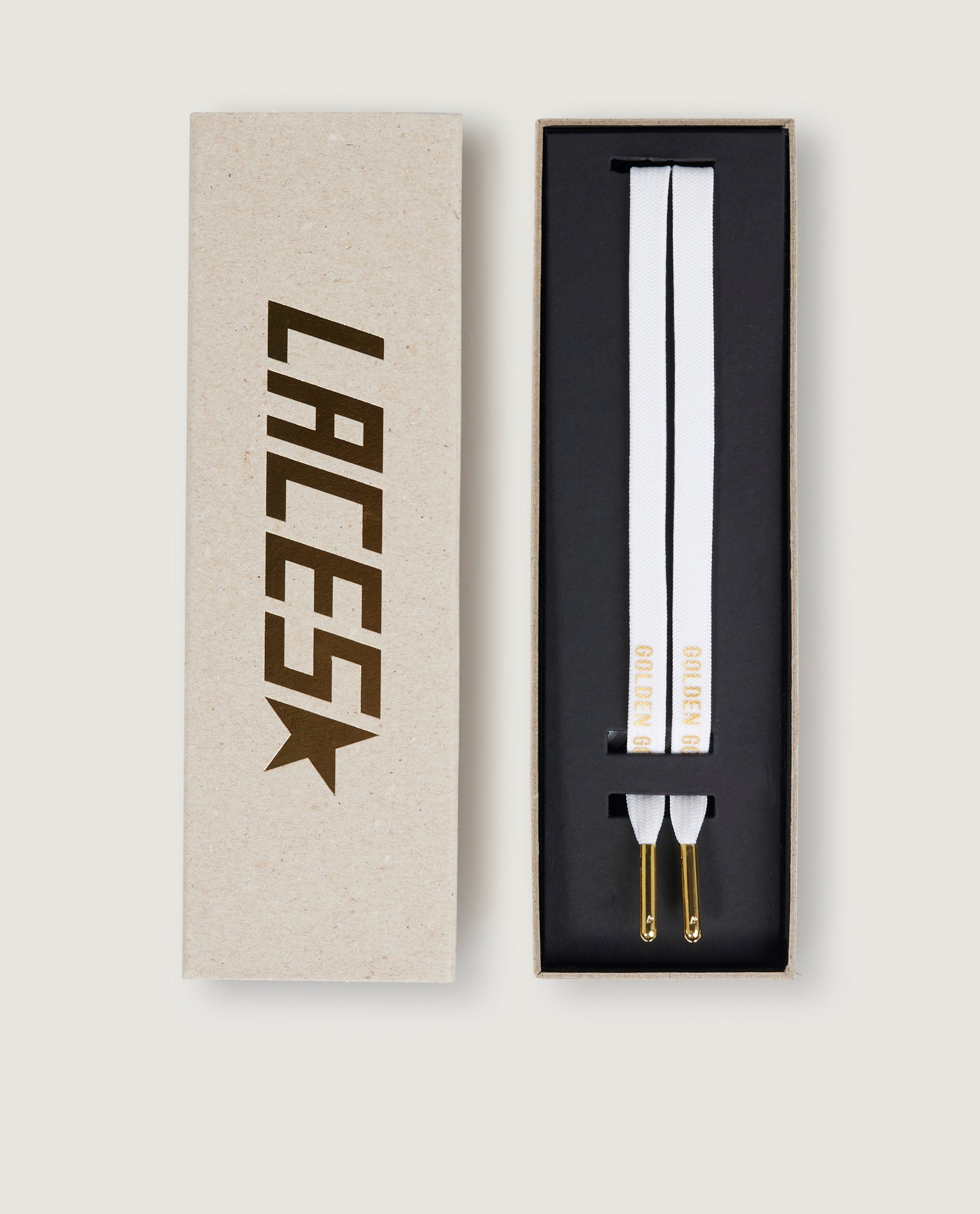Golden Goose logo laces