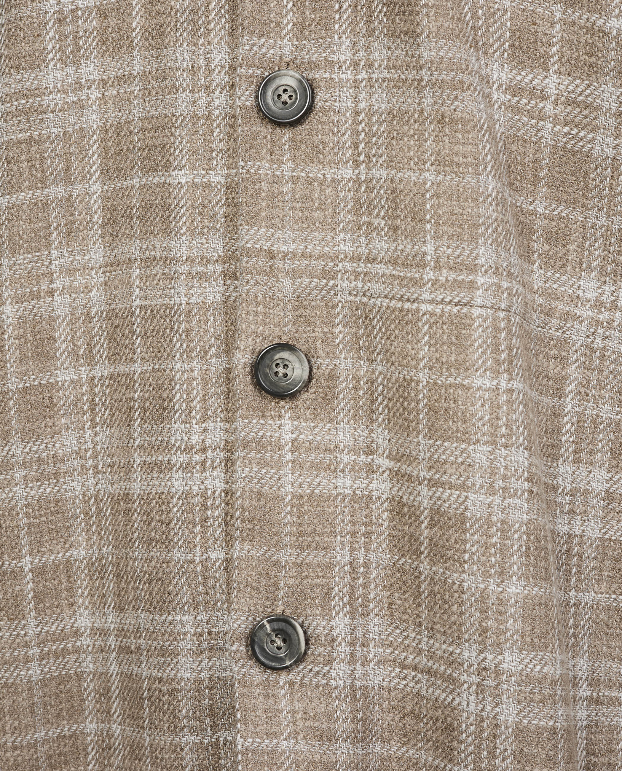 Cashmere Mix Overshirt - Lichtbruin