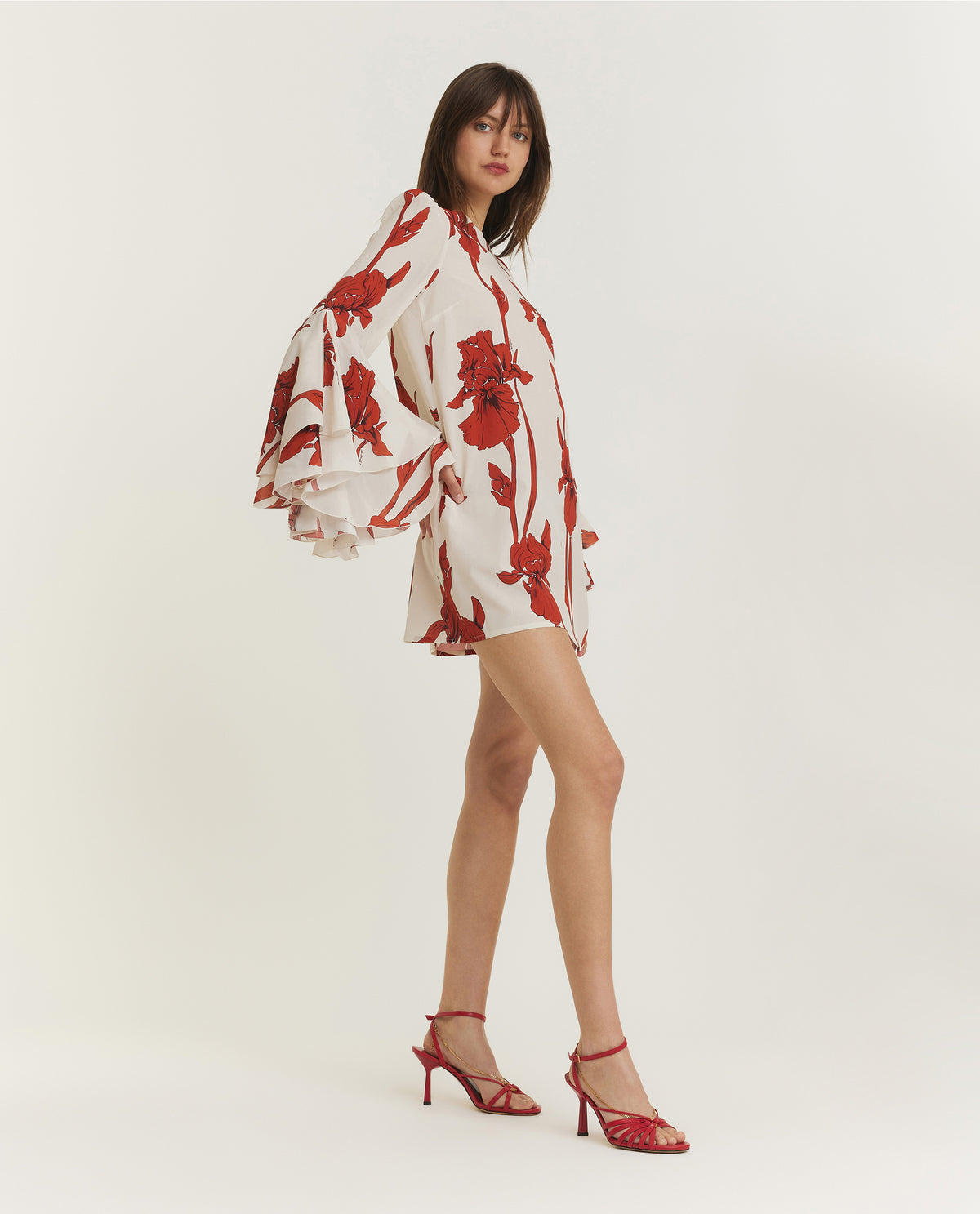 Friday Florale Jurk - Oranje