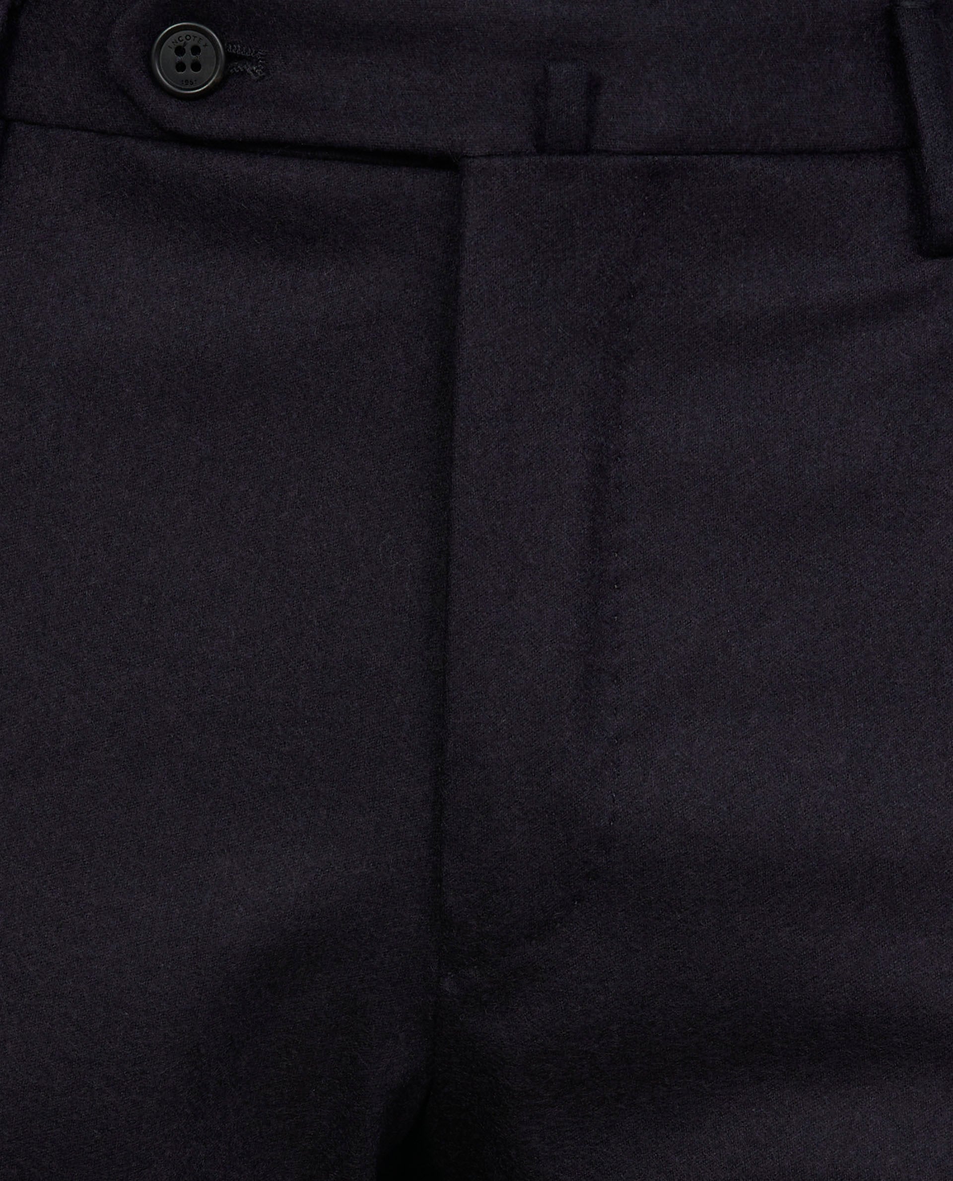 Wol Cashmere Broek - Donkerblauw