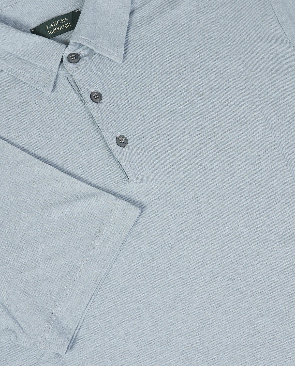 Ice Cotton Polo - Lichtblauw