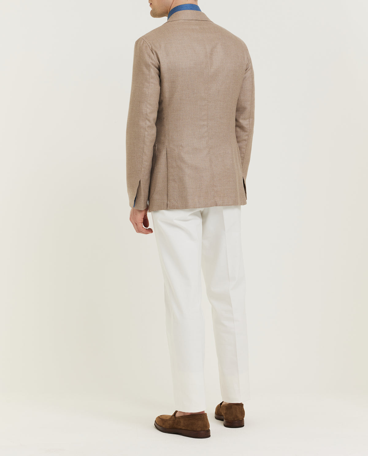 Cashmere zijde Jasje - Bruin