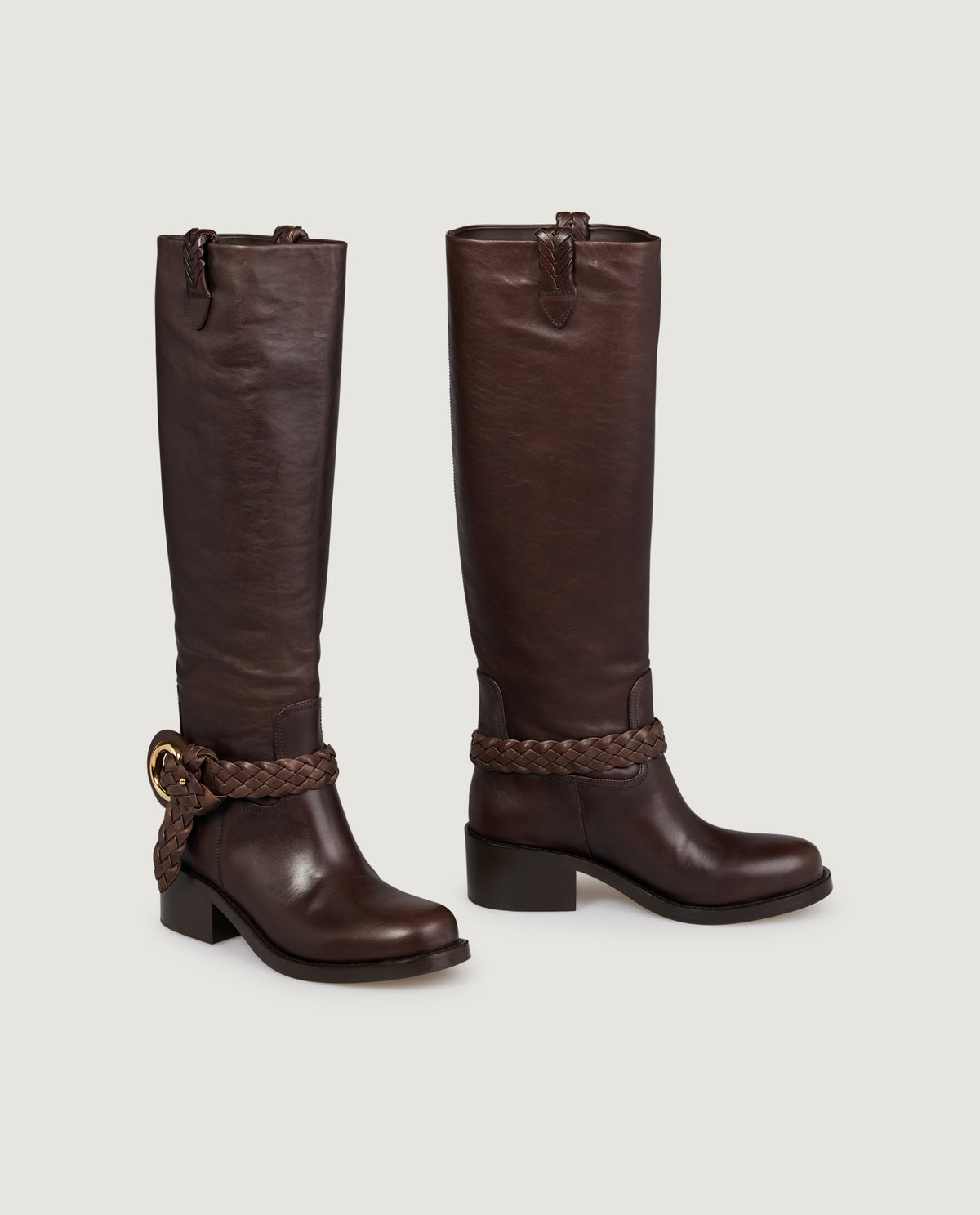 Helix Hoge Laarzen - Bruin