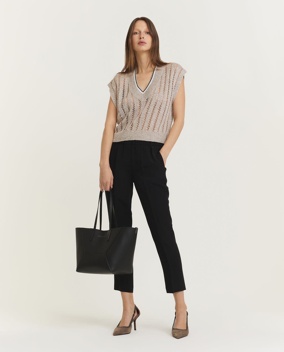 Rechte broek - Zwart