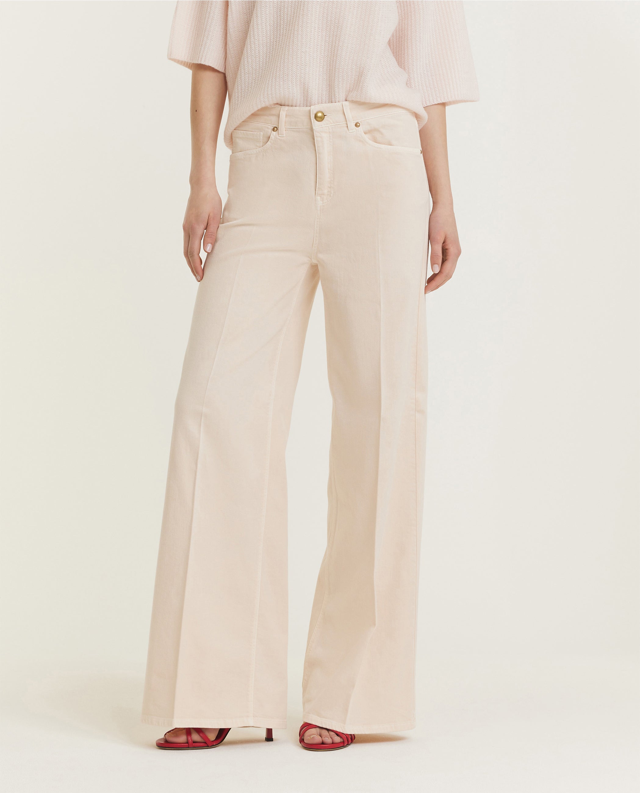 Wide Cotton Trousers