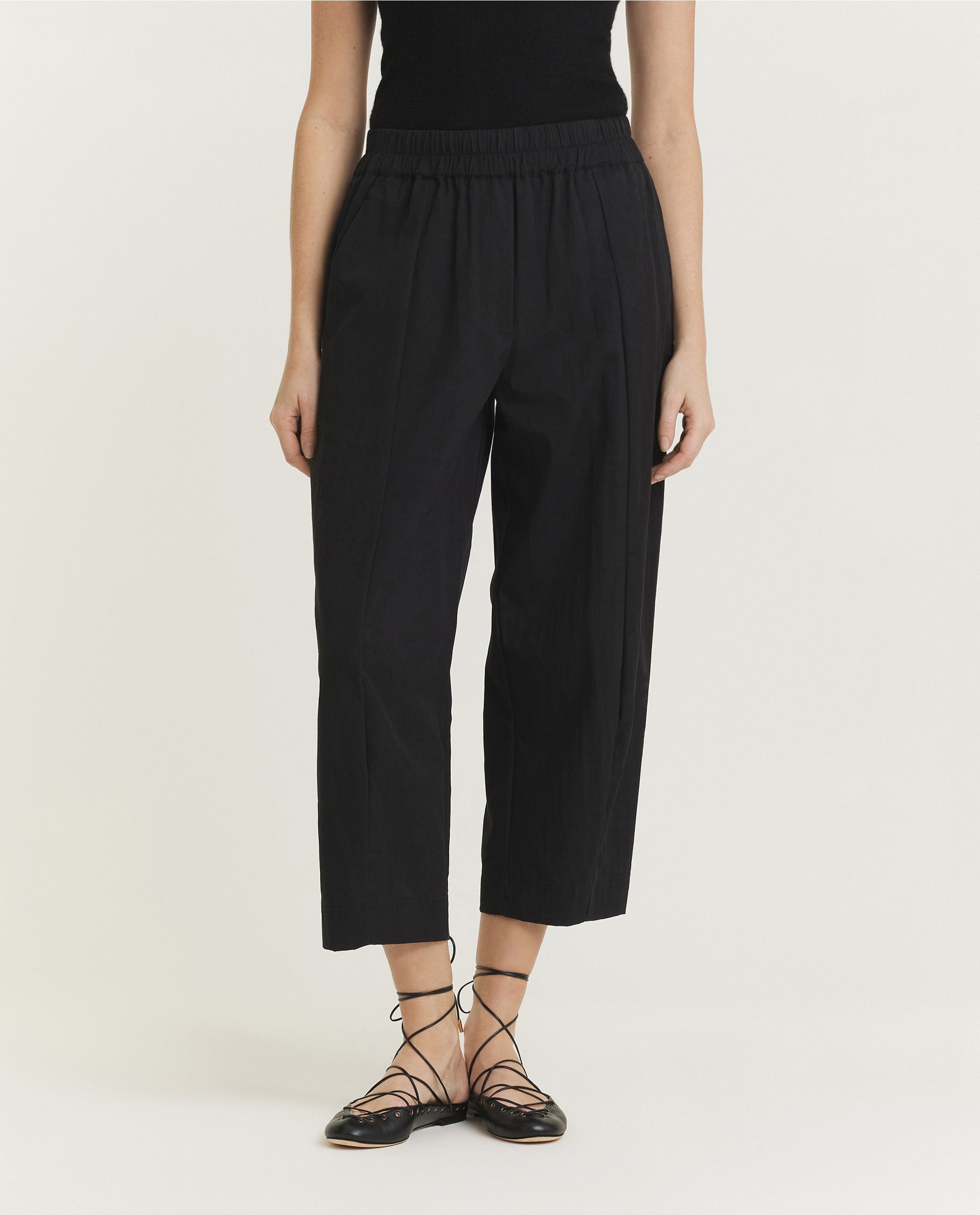 Cotton Blend Trousers