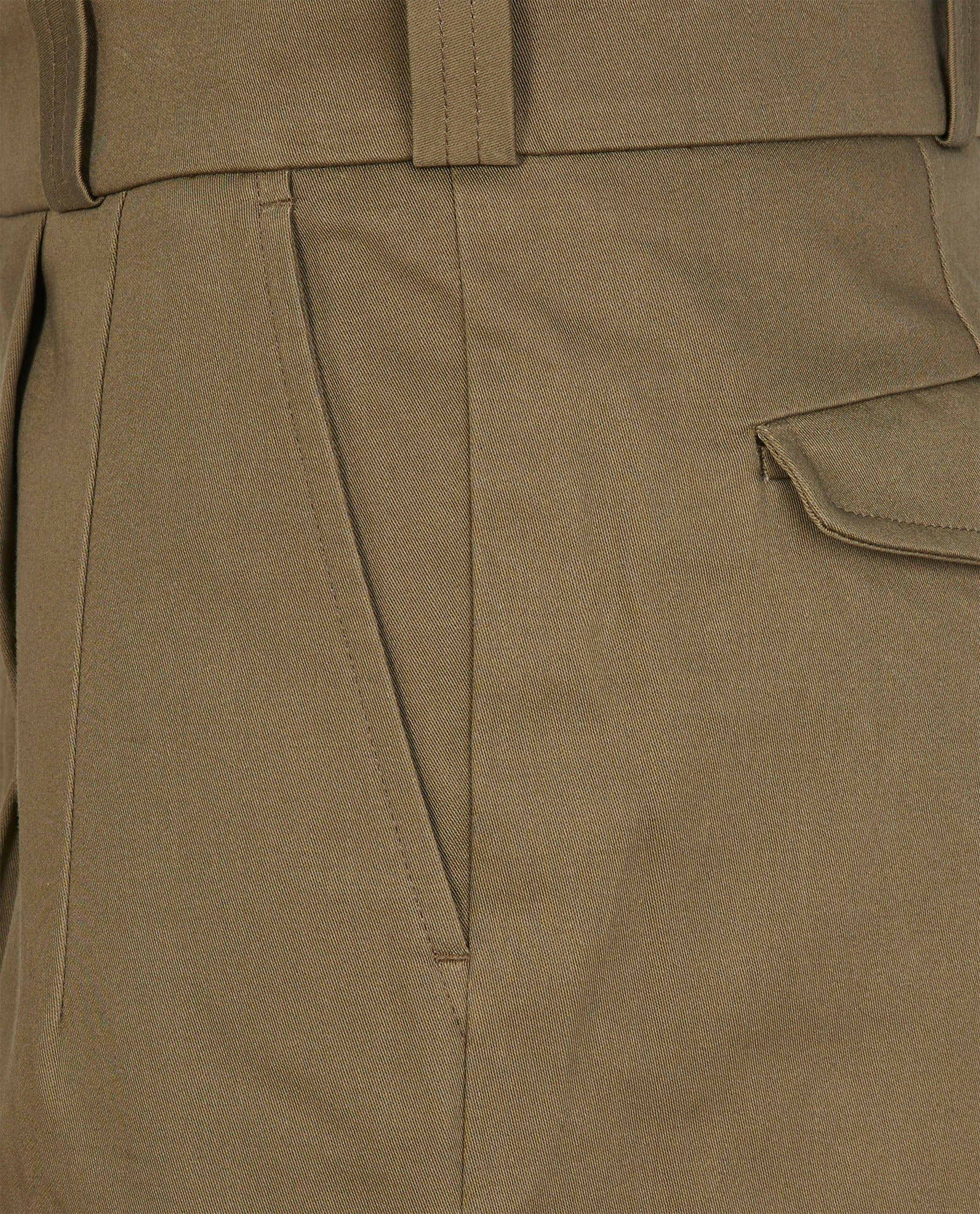 Katoenen Army Shorts - Groen