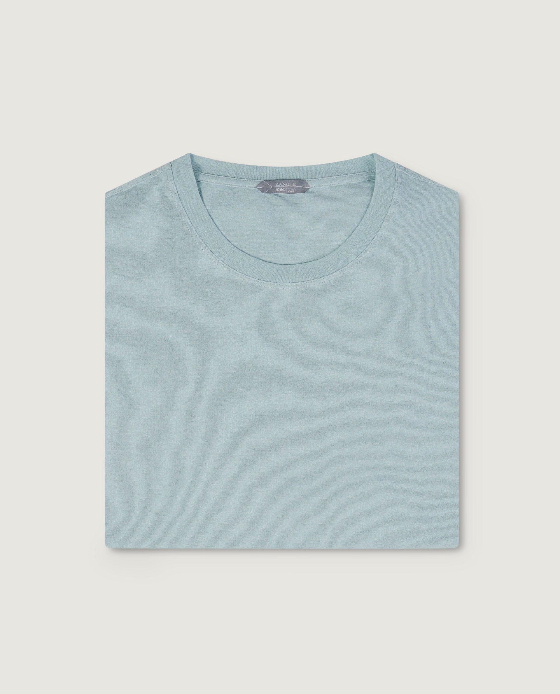 Ice Cotton T-shirt - Lichtblauw