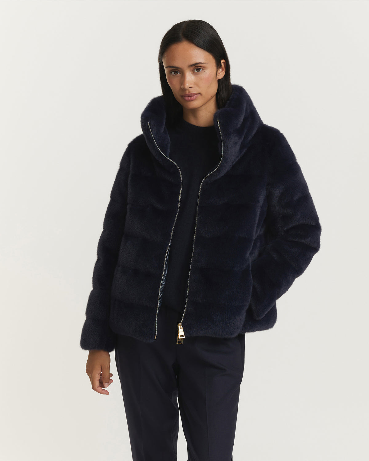 Faux Fur Puffer