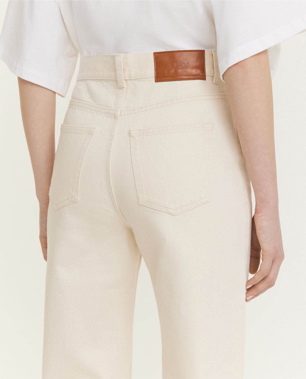 Pure Cotton Flare Jeans