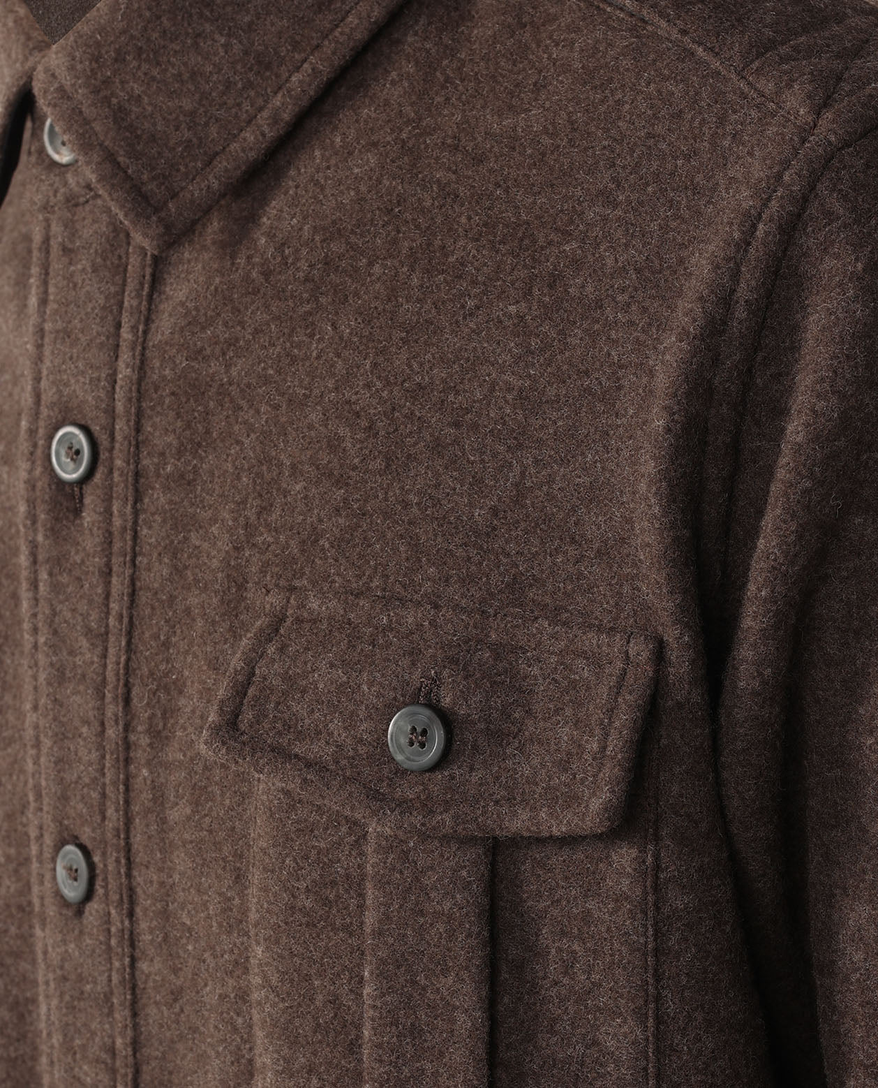 Wollen overshirt